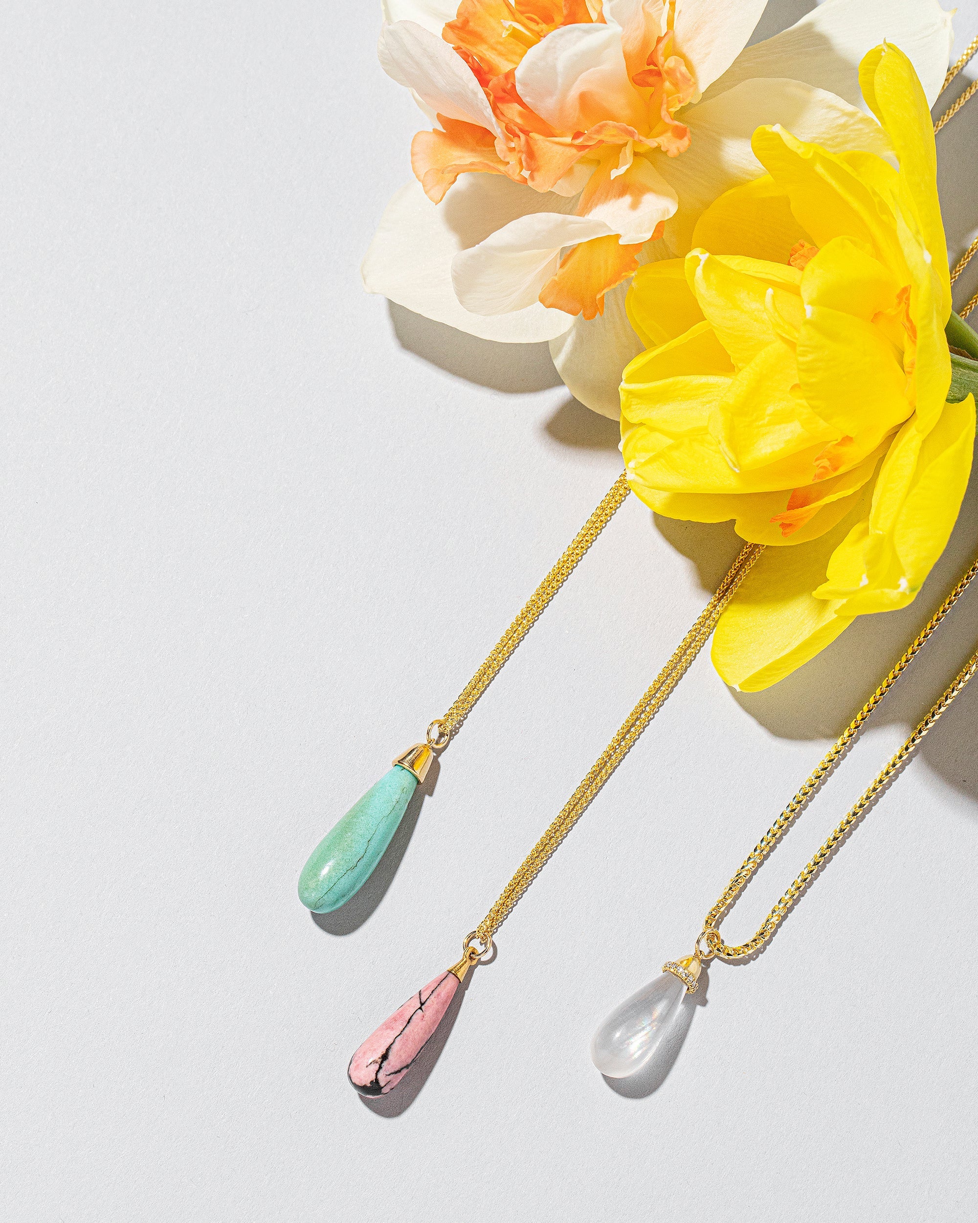 Moonstone Drop Pendant - Image 4