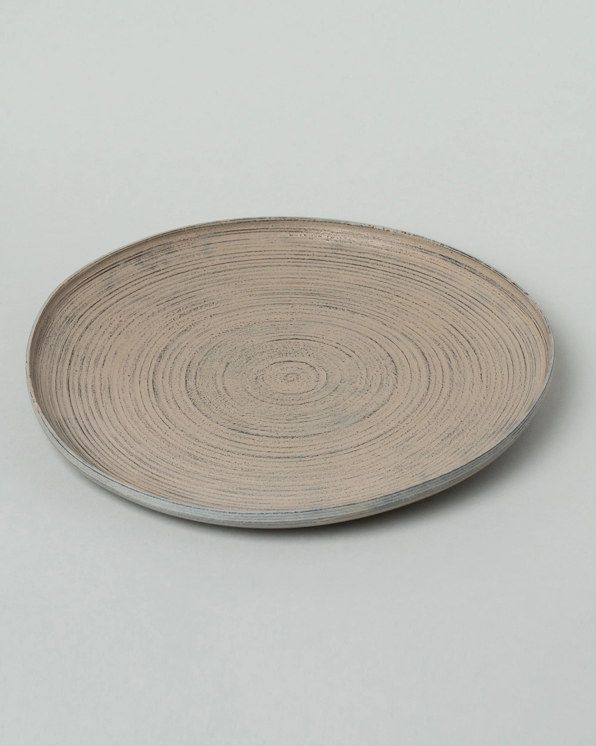 Zelkova Wood Winter Organic Plate - Image 3