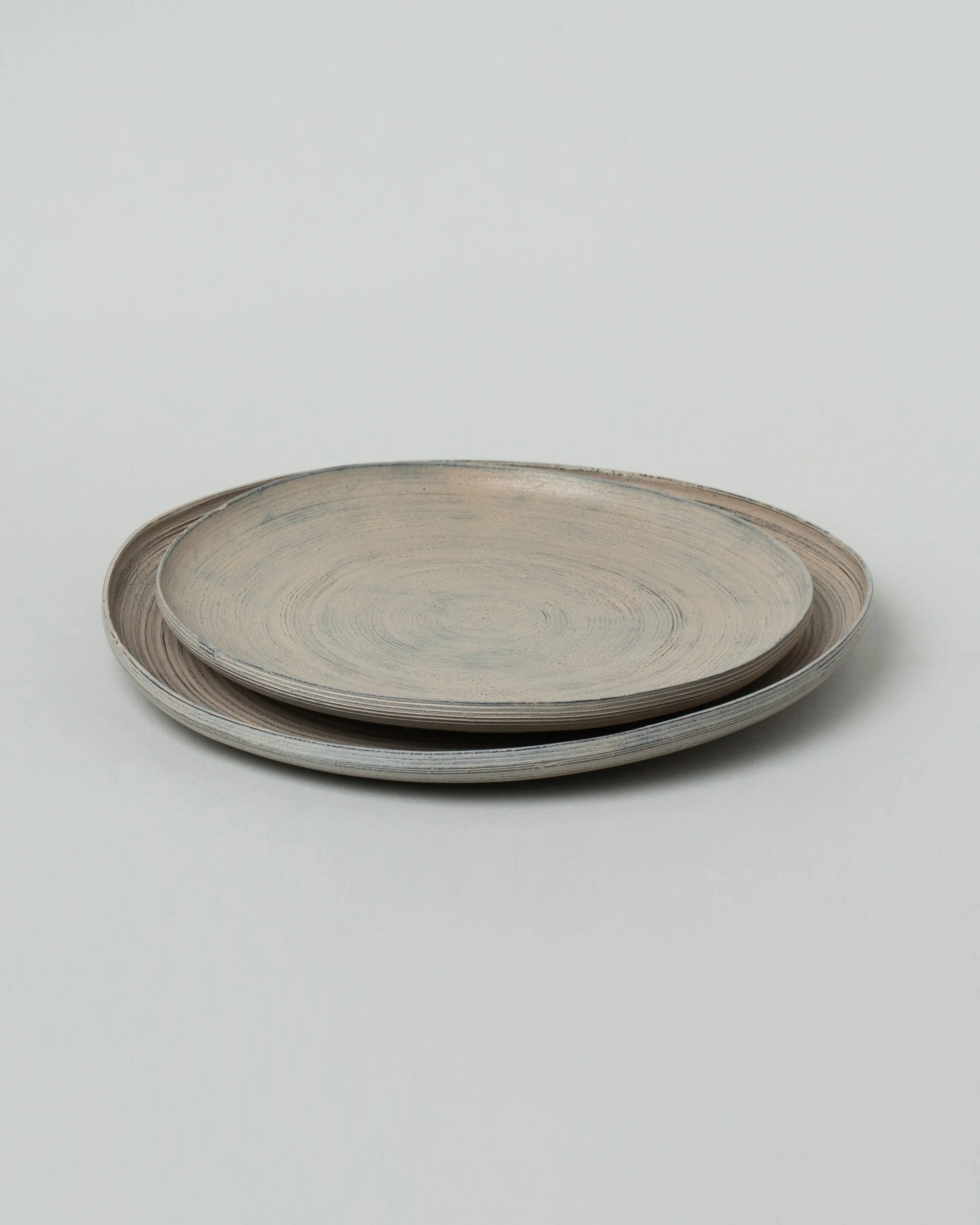 Zelkova Wood Winter Organic Plate - Image 4