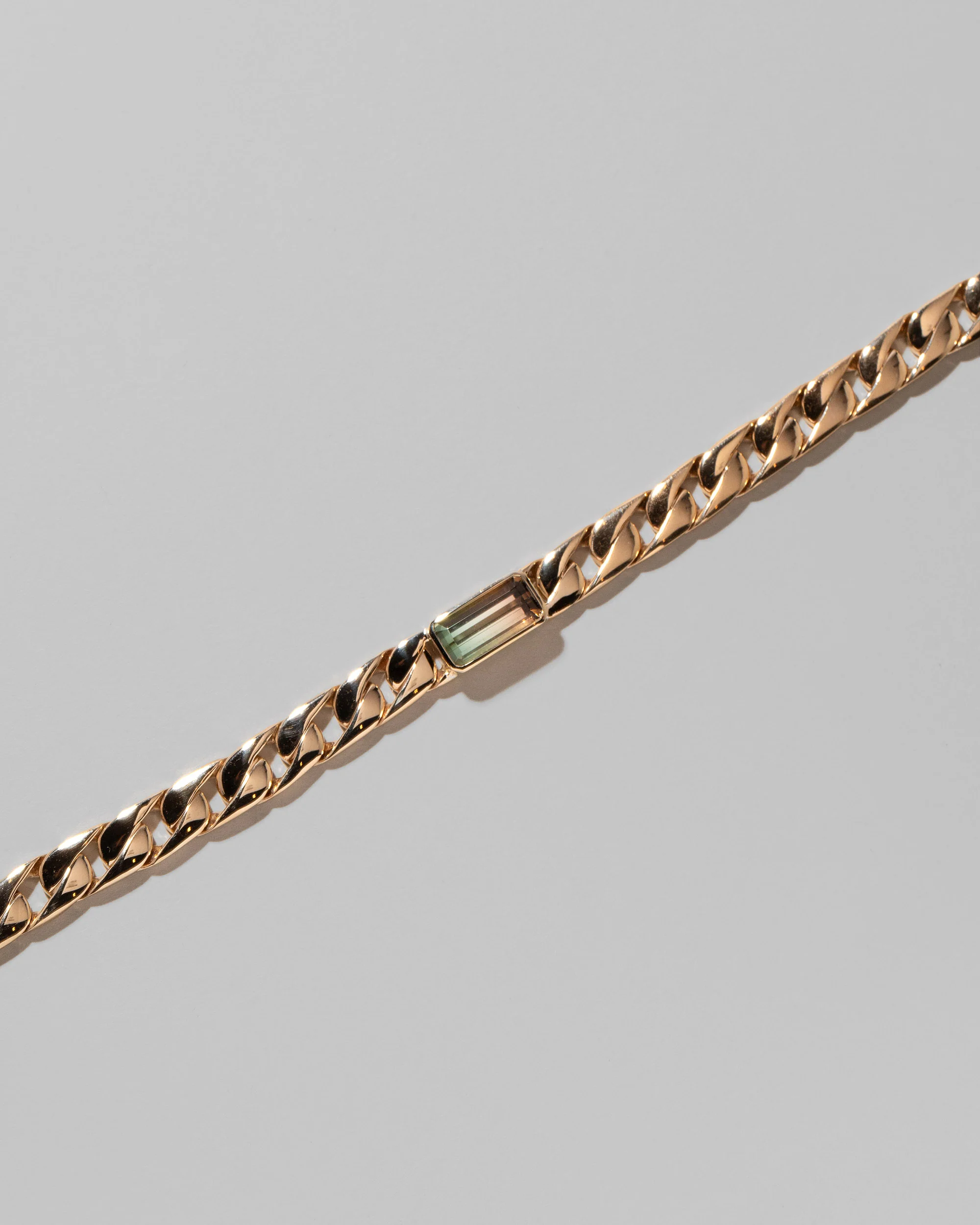 Identity Chain Bicolor Tourmaline Bracelet 003 - Image 2