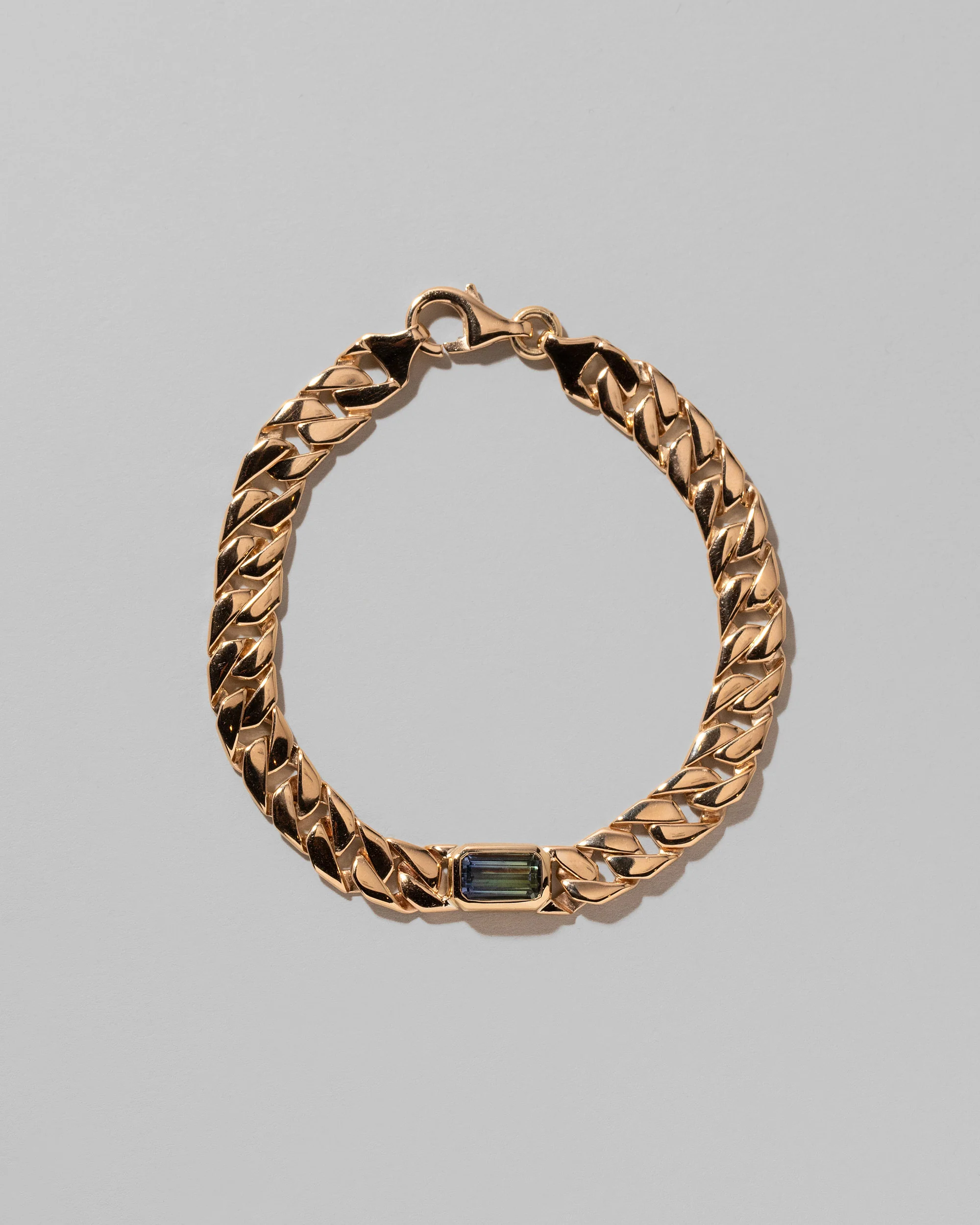Identity Chain Bicolor Tanzanite Bracelet 002