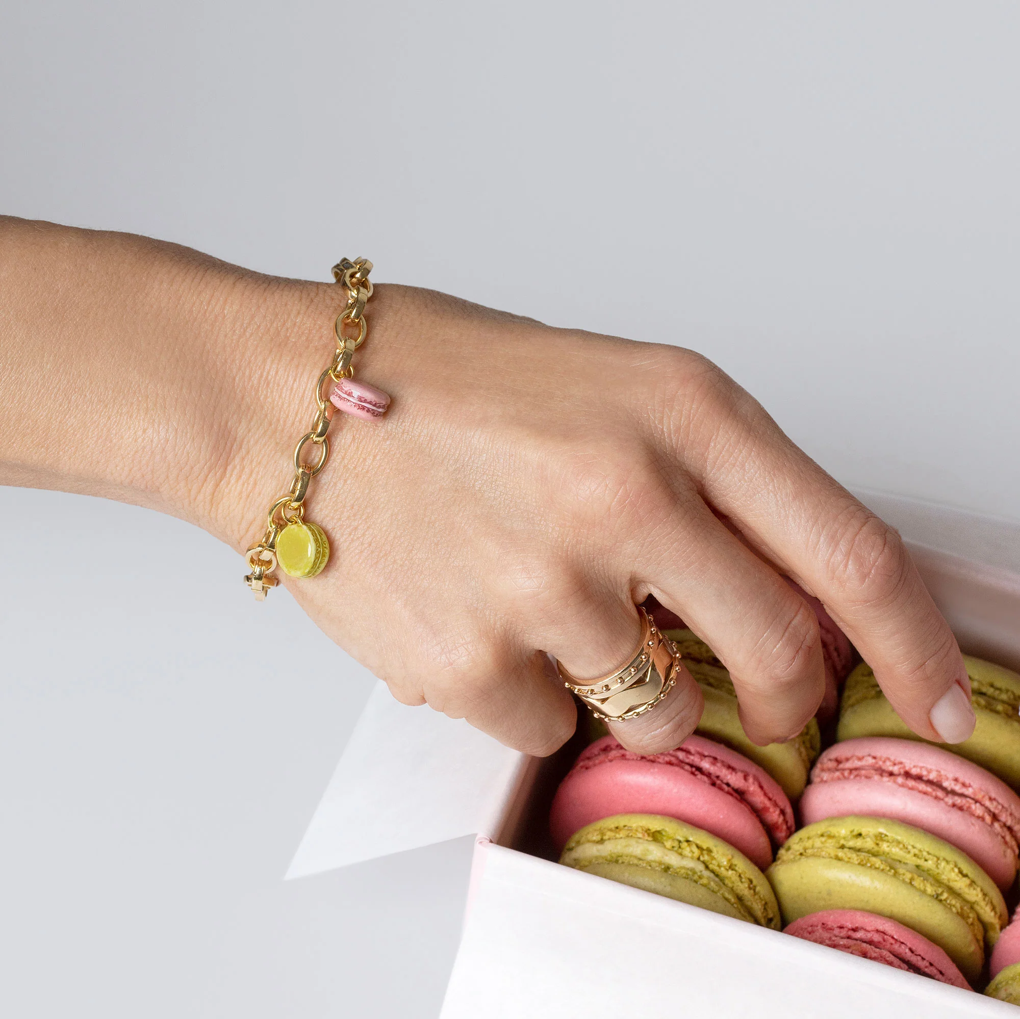 Macaron Charm - Rose - Image 3