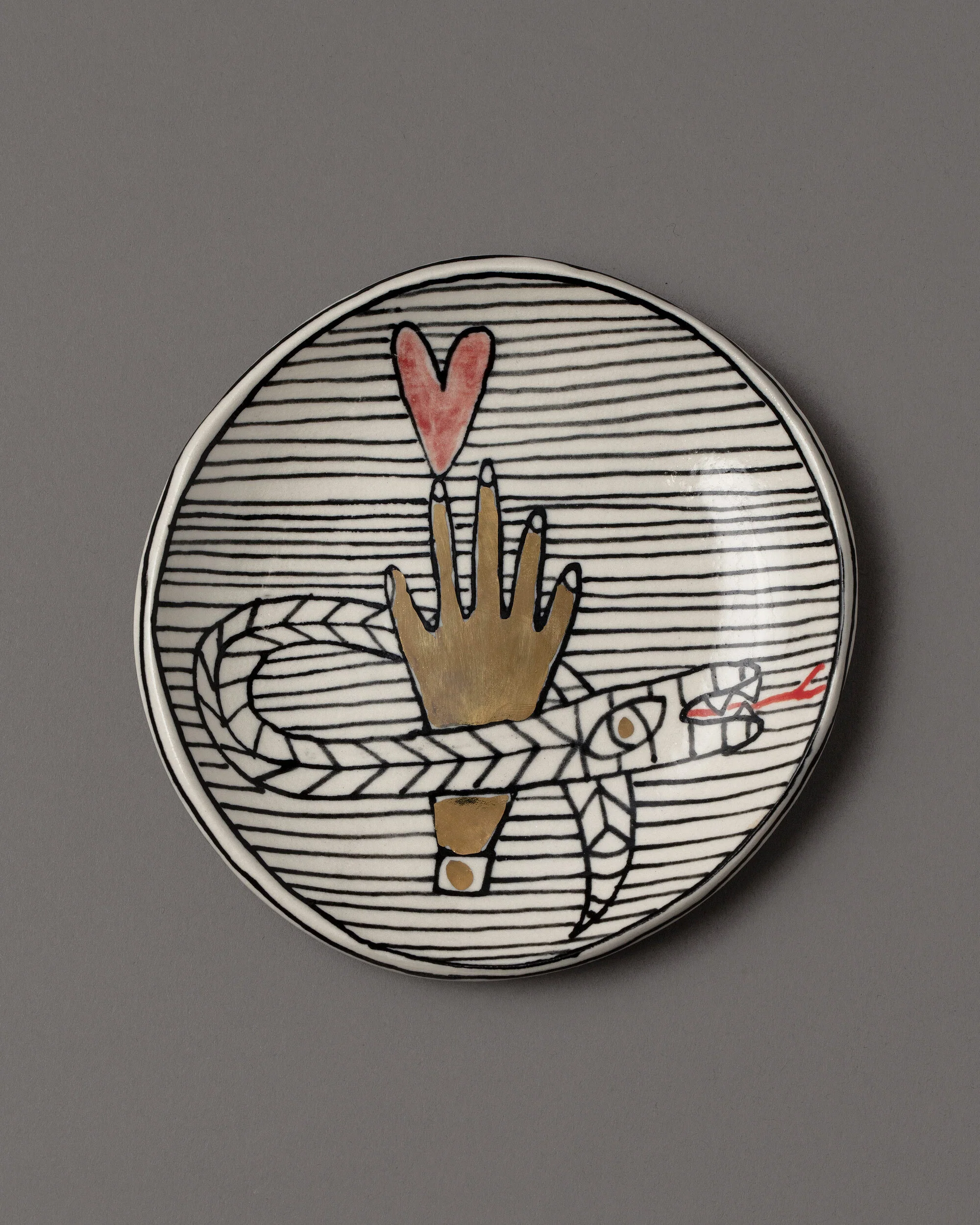 An Homage to Suzanne - Pendant Necklace & Mini Dish - Image 2