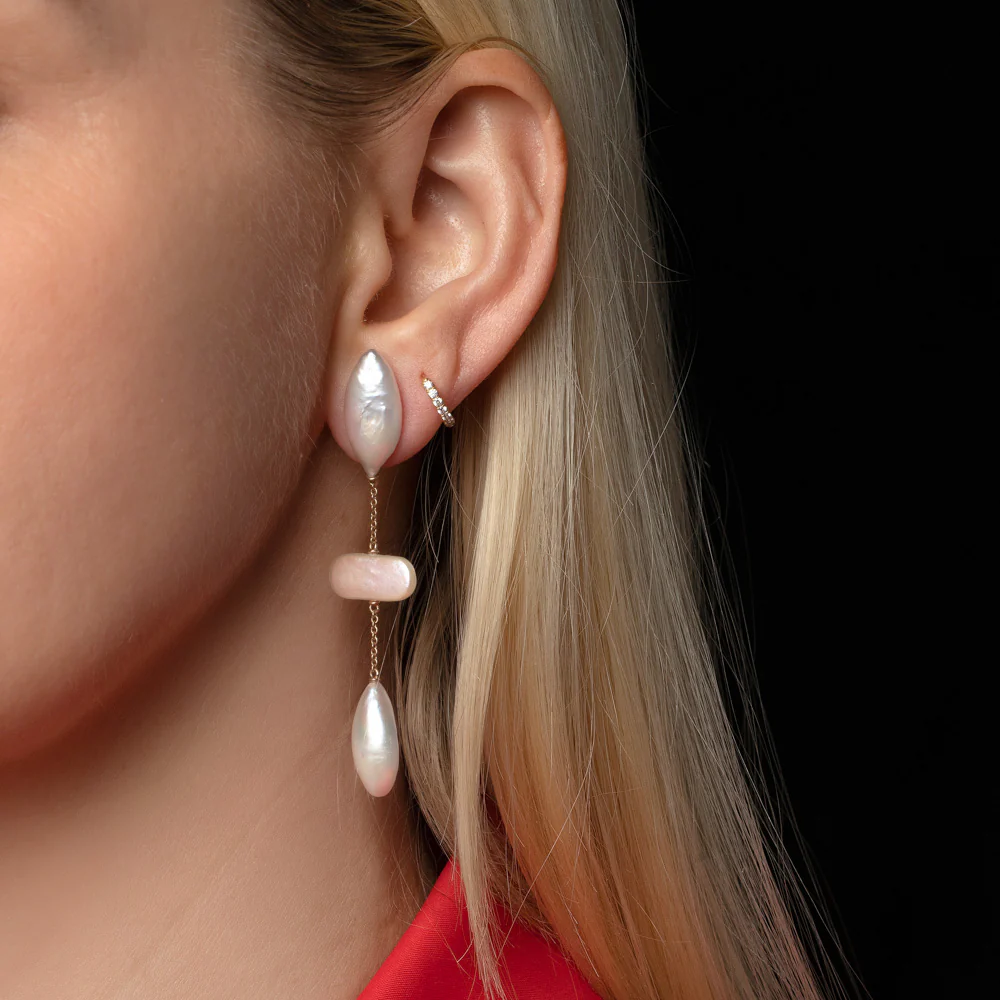 Osprey Pearl Earrings - Image 3