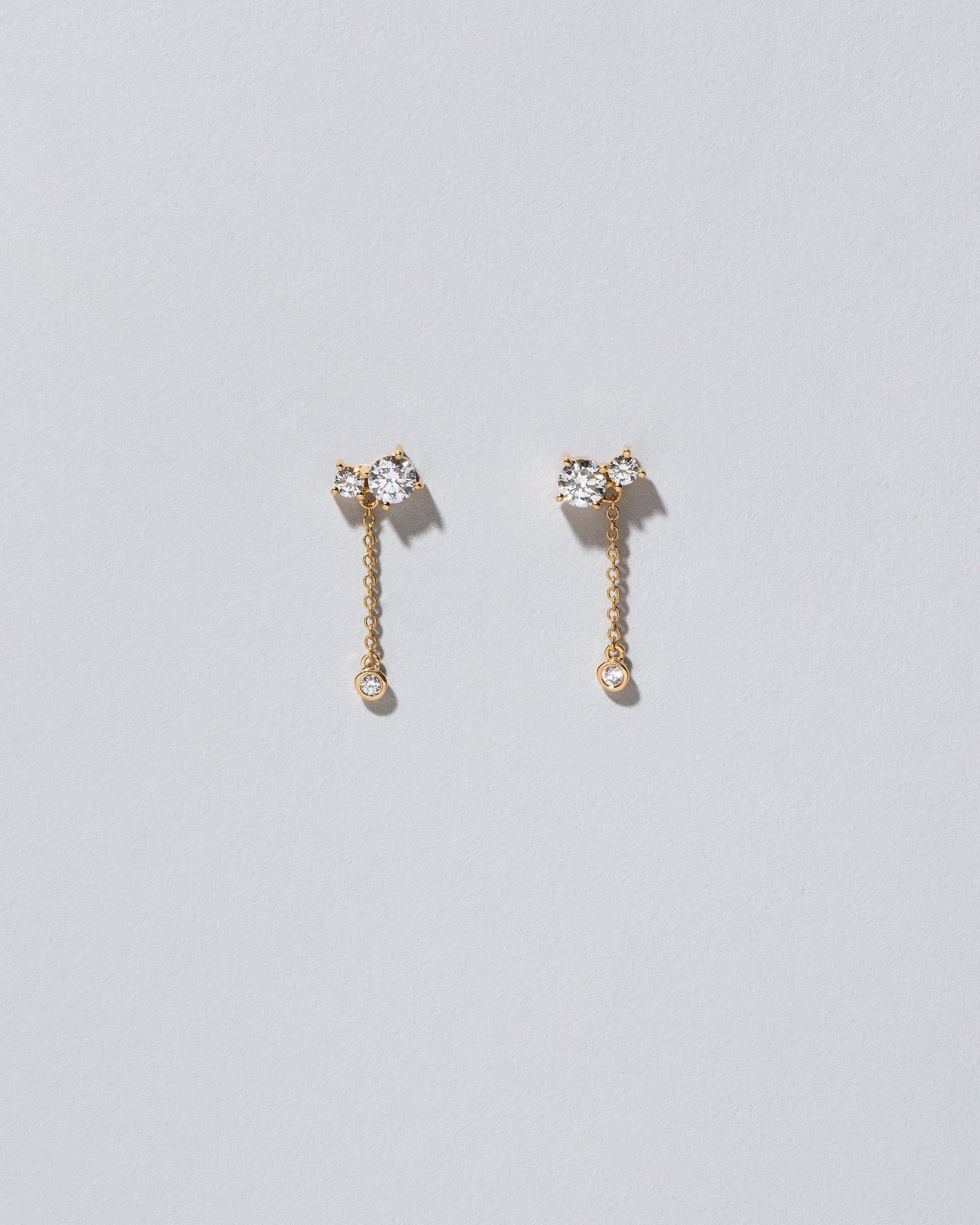 Aster Earrings - White Diamond - Image 2