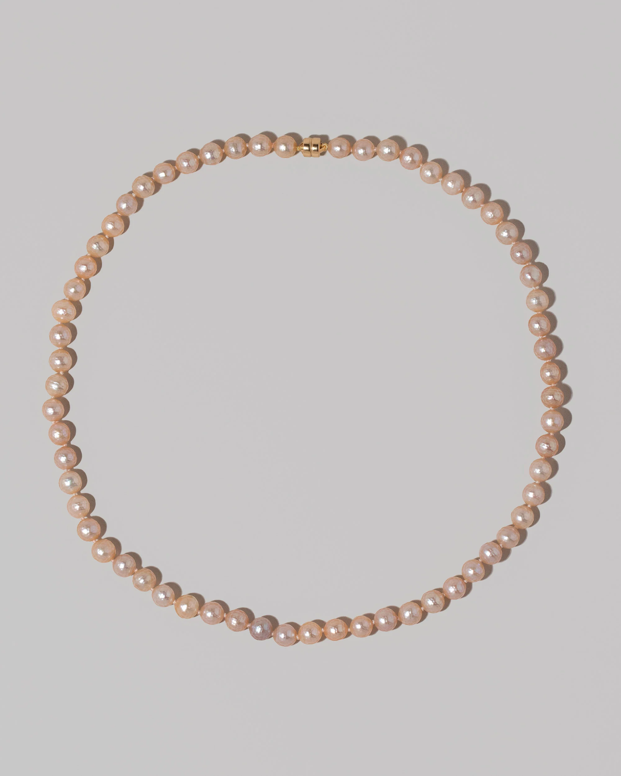 Faceted Sugar Pearl Necklace