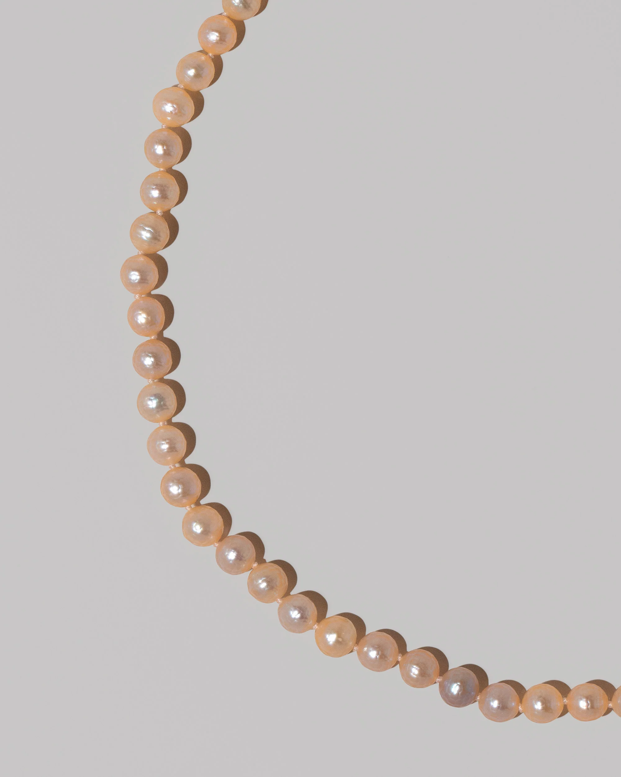 Faceted Sugar Pearl Necklace - Image 2
