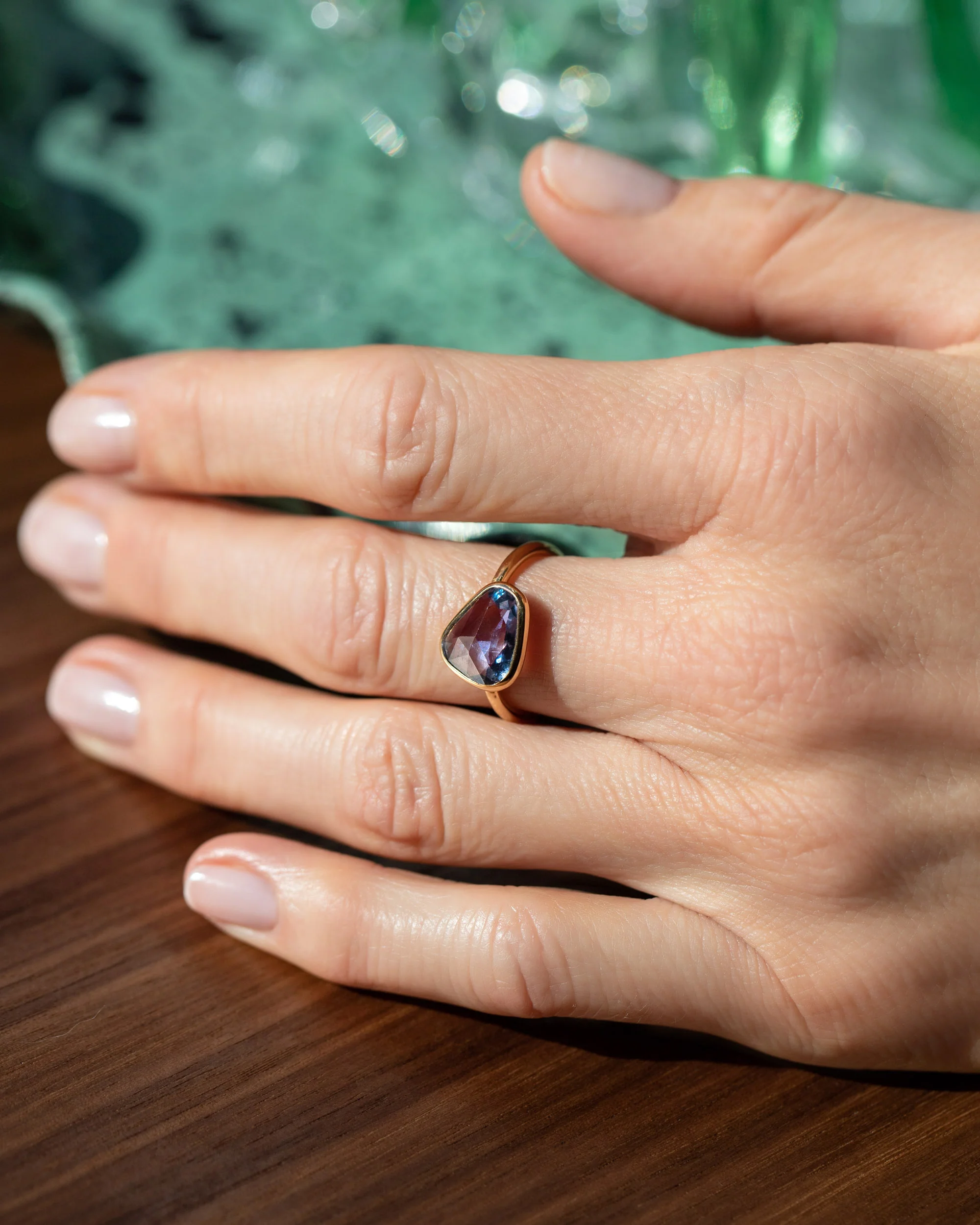 Gusher Purple Sapphire Ring 001 - Image 5