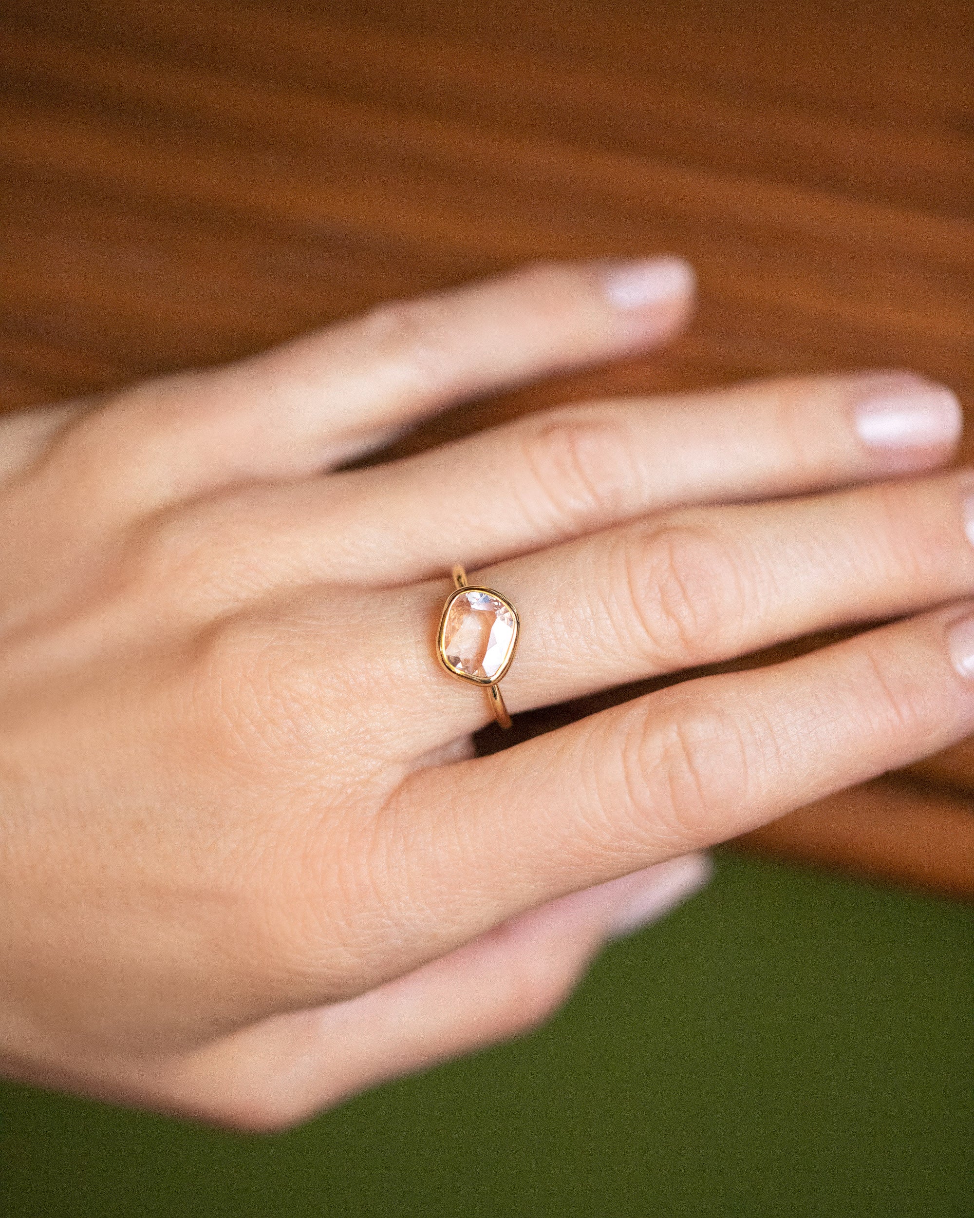 Gusher Pink Sapphire Ring 040 - Image 4