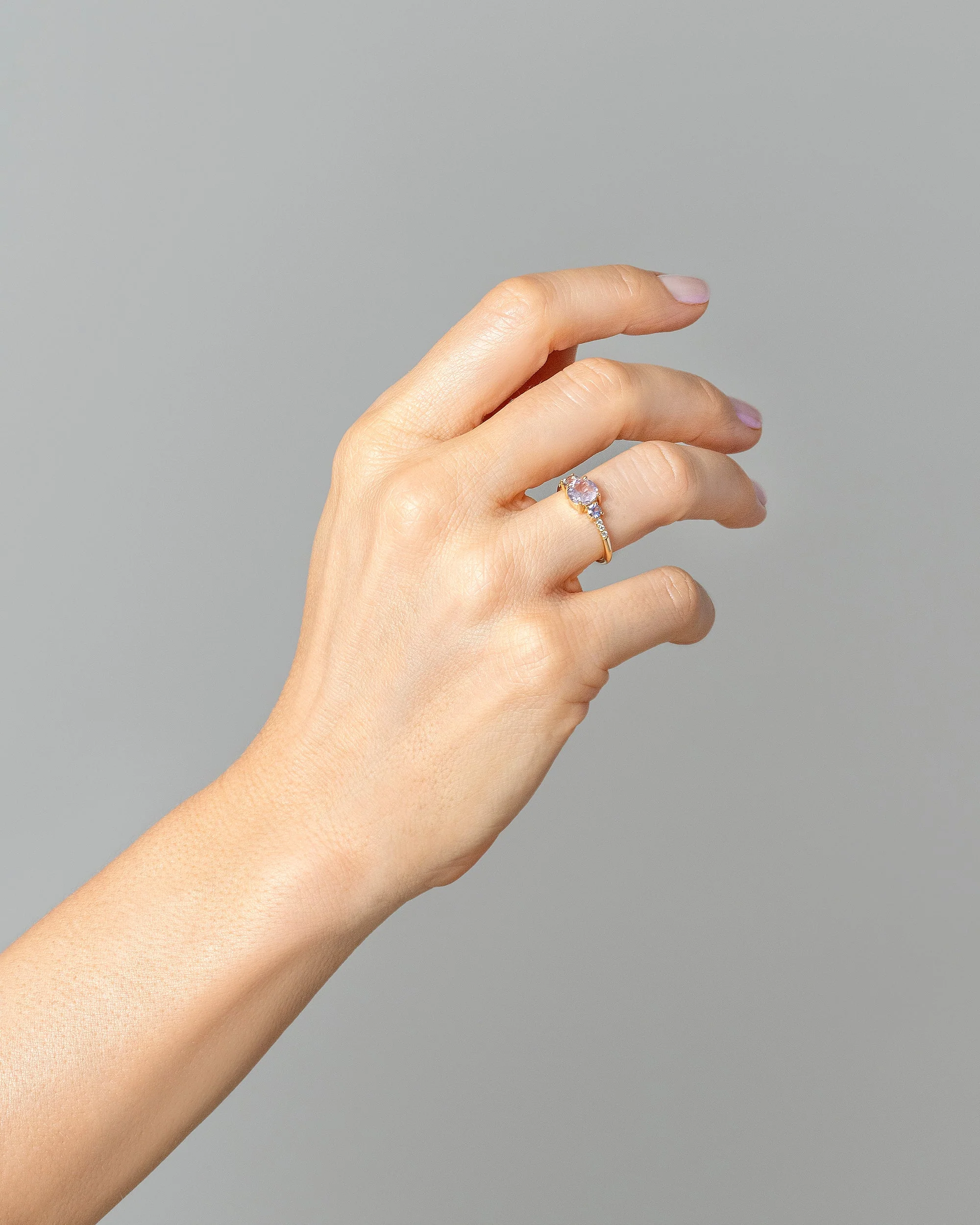 Orion Ring - Pink Sapphire - Image 3