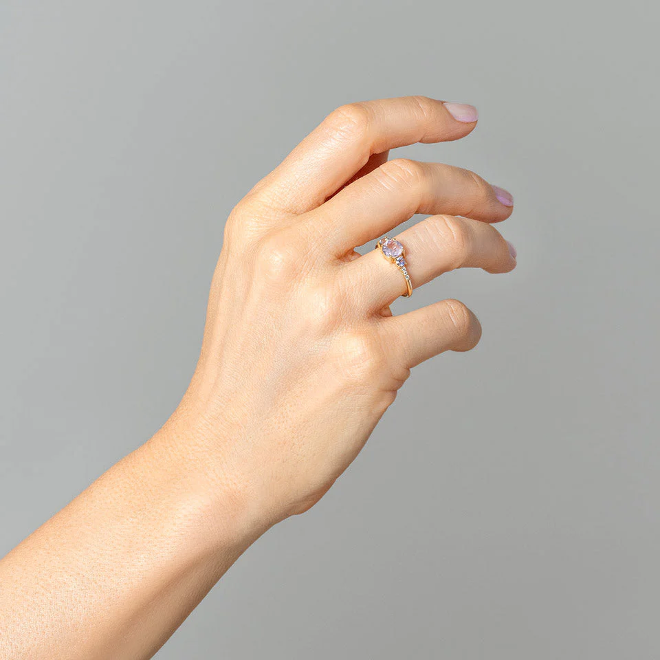Orion Ring - Pink Sapphire - Image 4