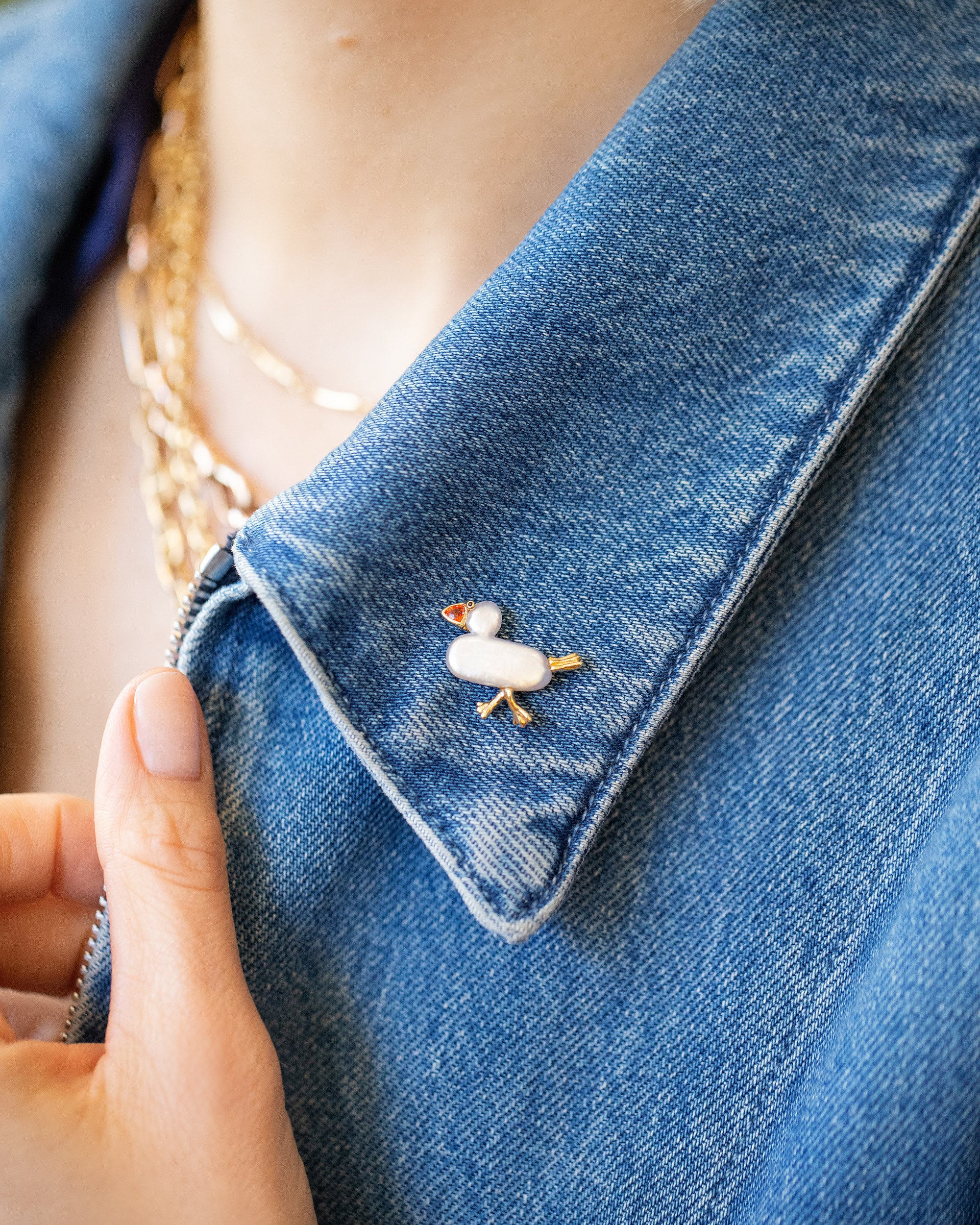Henrietta Duck Brooch - Image 2