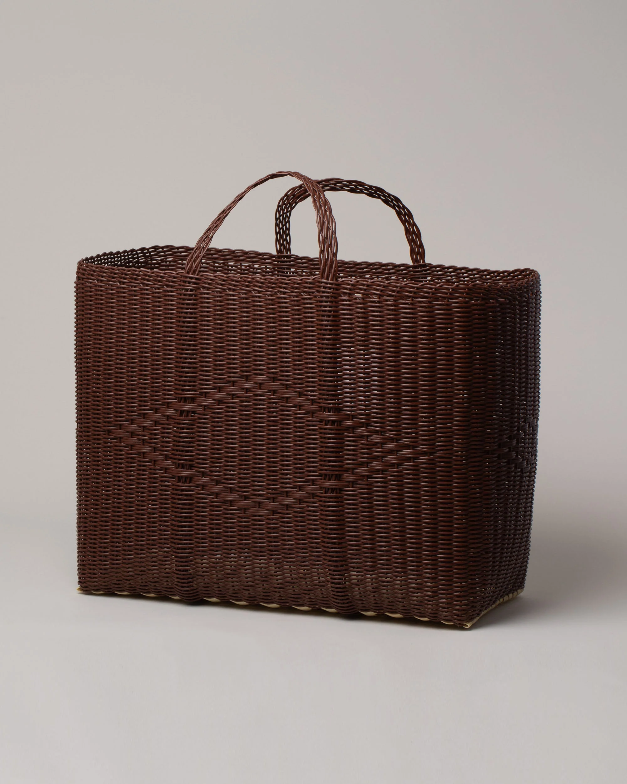 Extra Large Handwoven Tote Basket Bag - Image 3