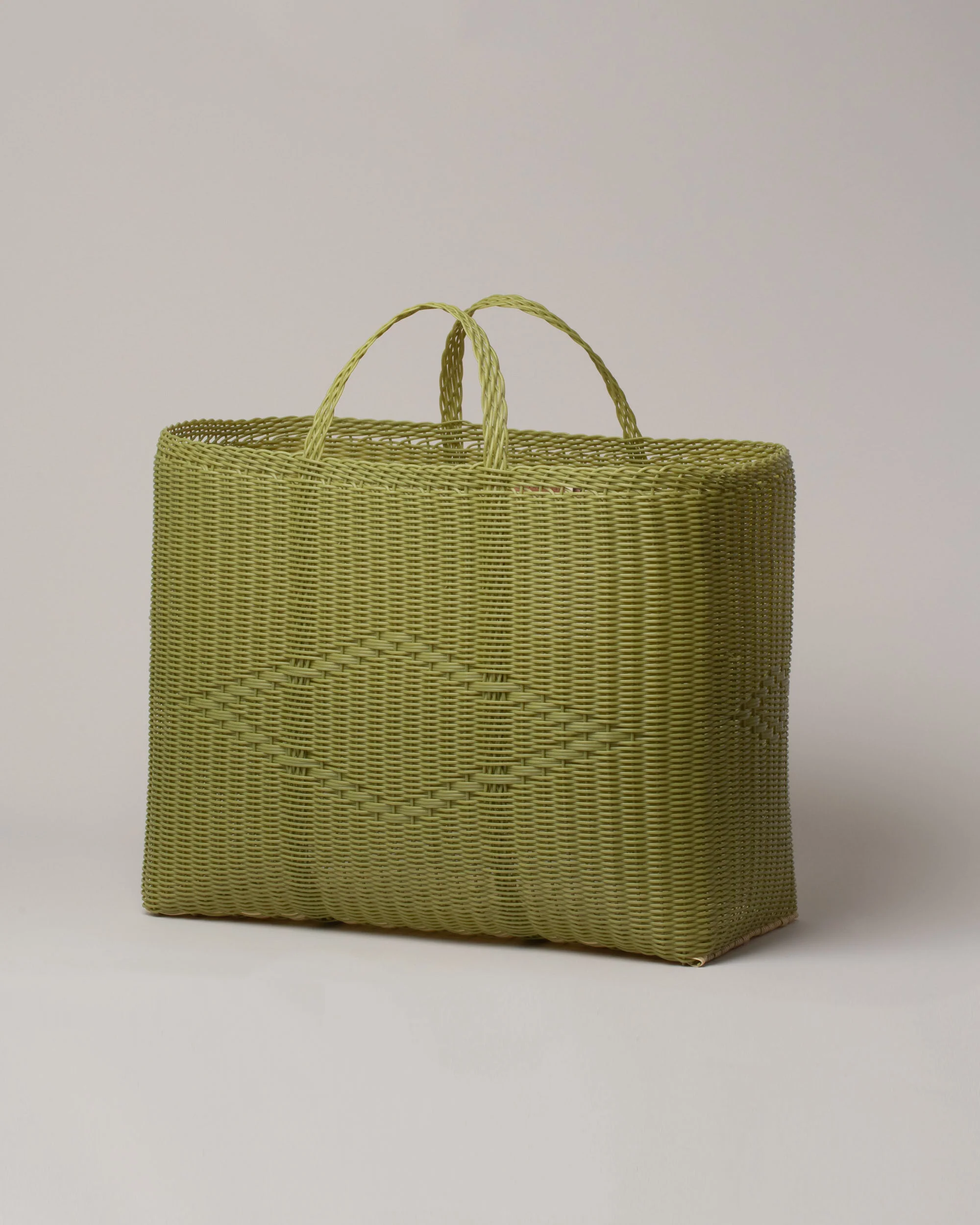 Extra Large Handwoven Tote Basket Bag - Image 4