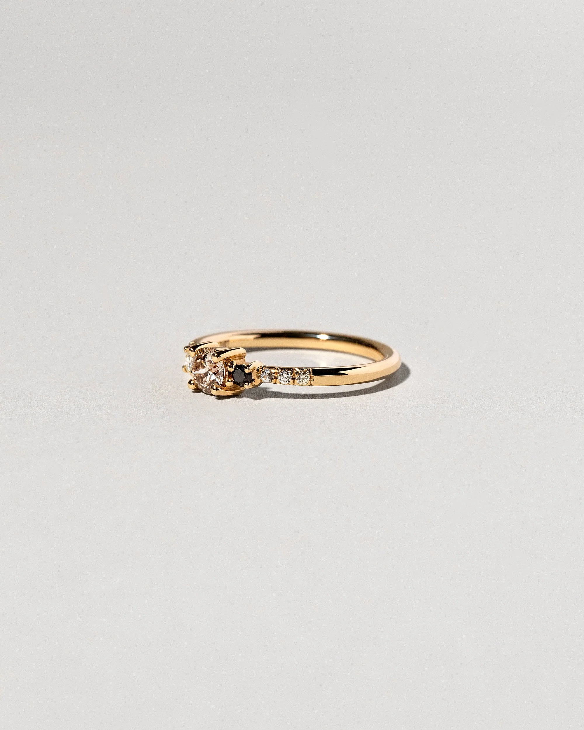 Patira Ring - Champagne & Black Diamonds - Image 4