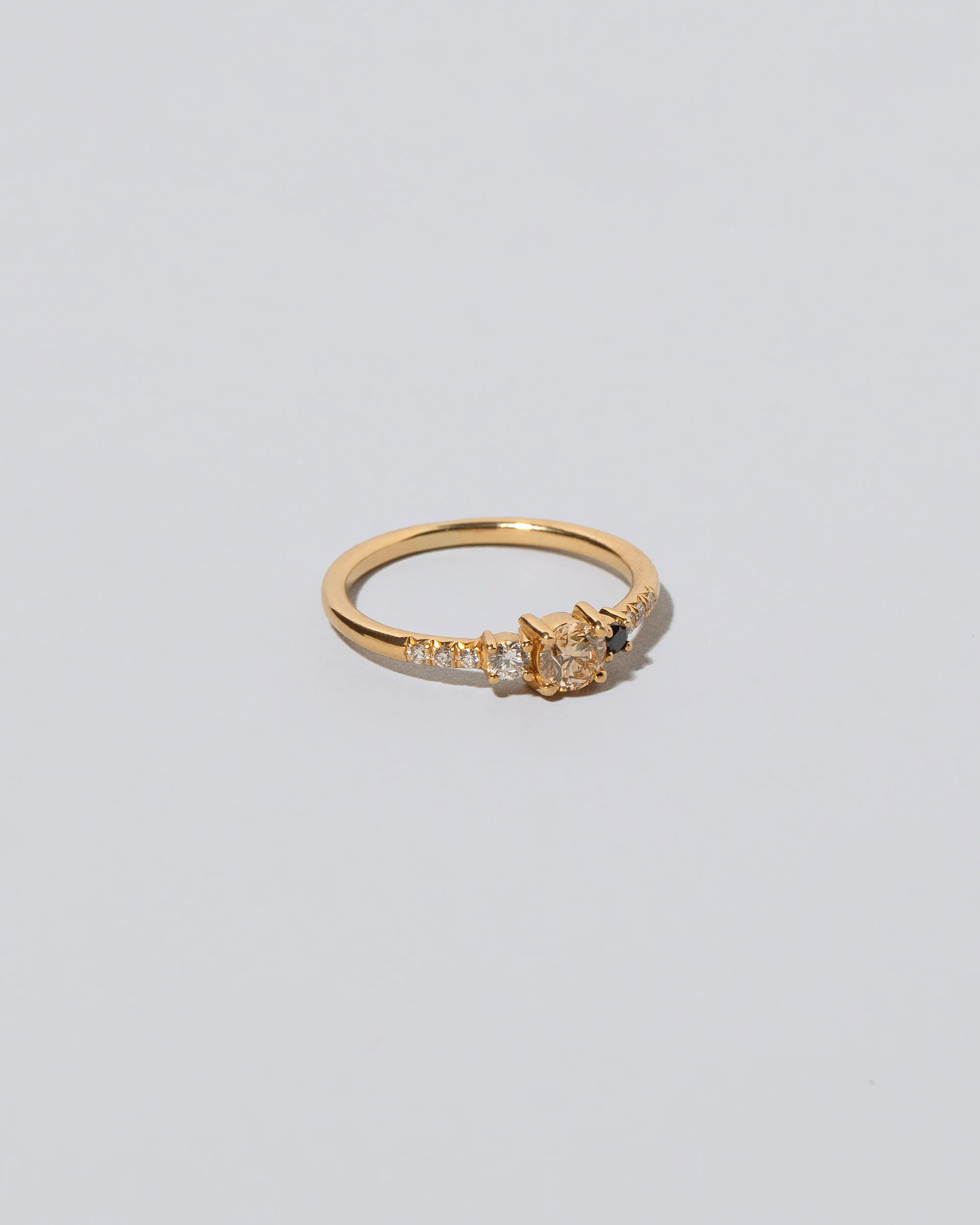 Patira Ring - Champagne & Black - Image 2