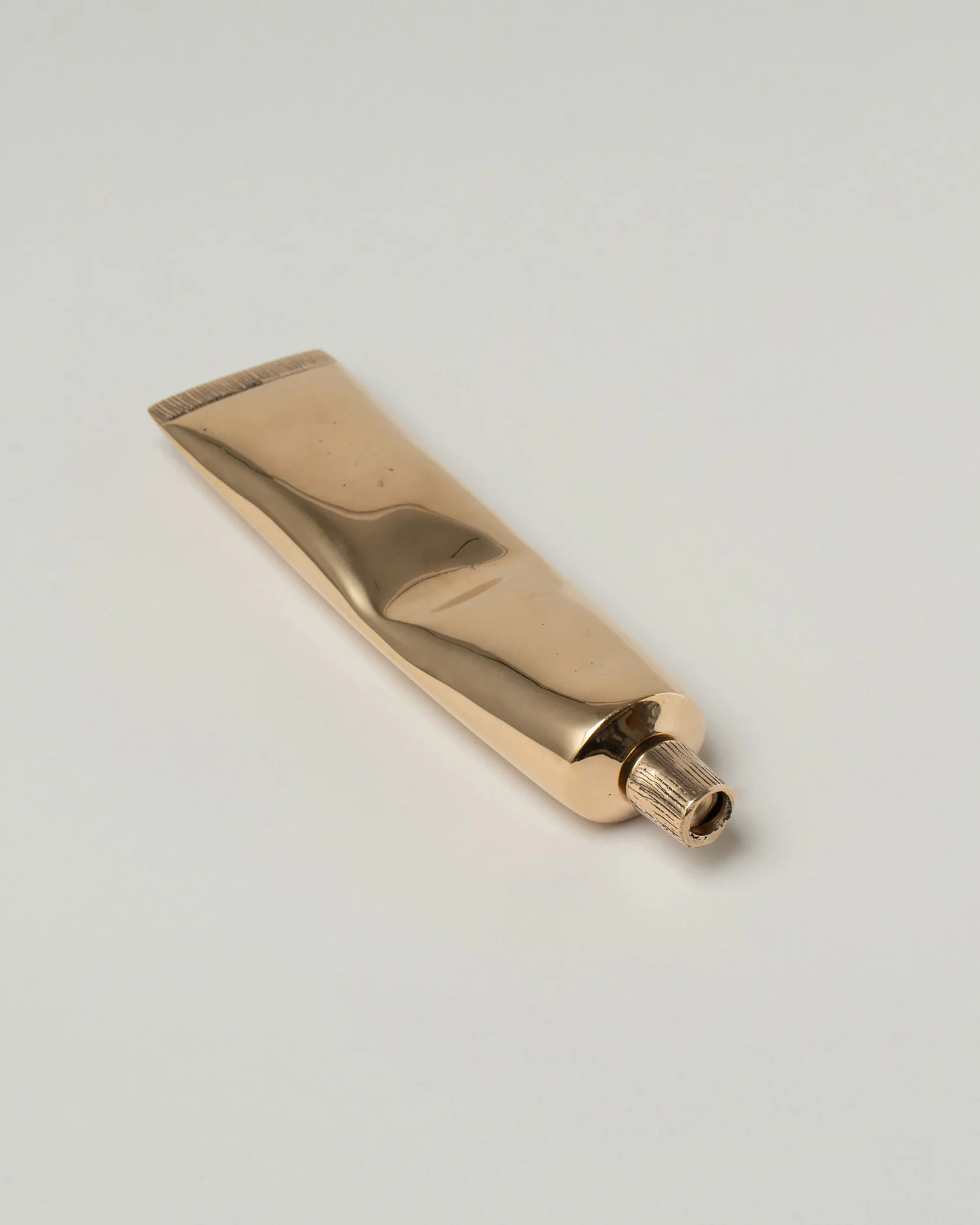 Cast Bronze Toothpaste Tube - Image 2