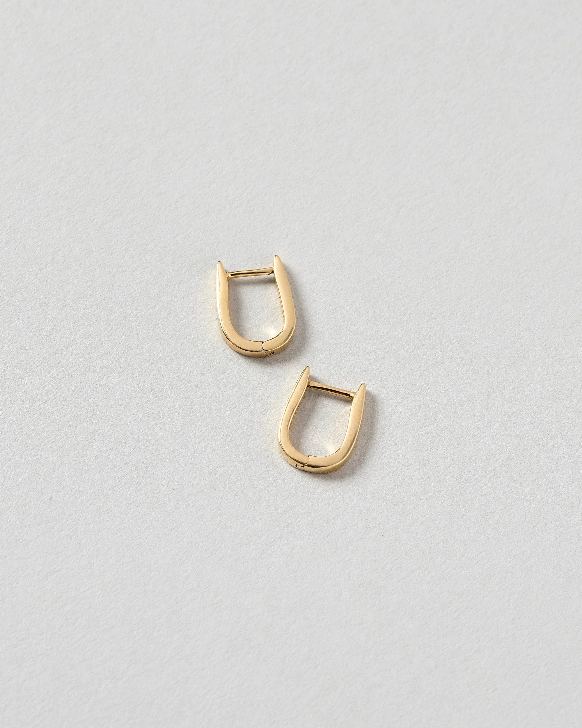 Poppy Flower Bud Hoop Earrings