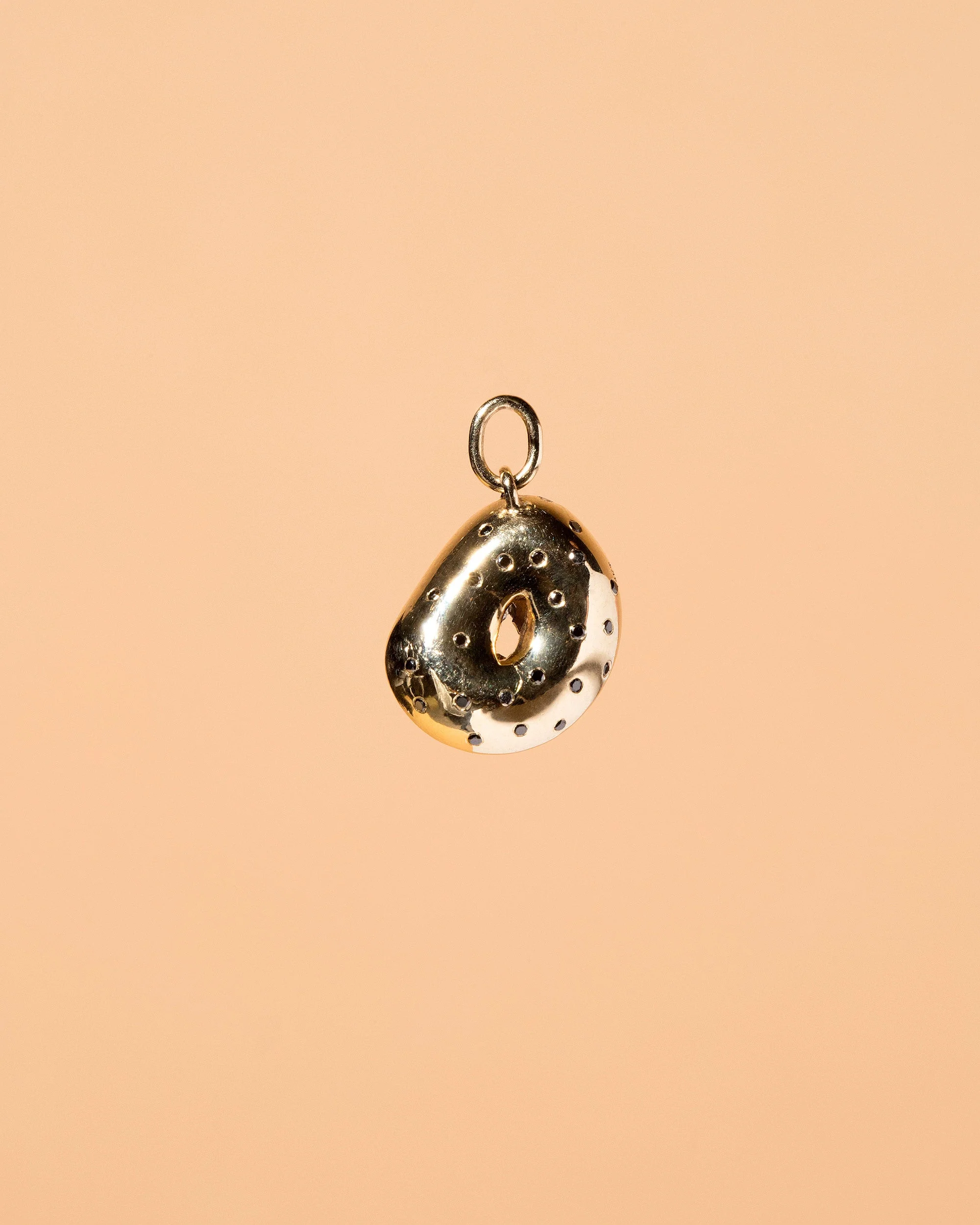 Poppy Seed Bagel Charm with Cream Cheese & Chives - Image 2