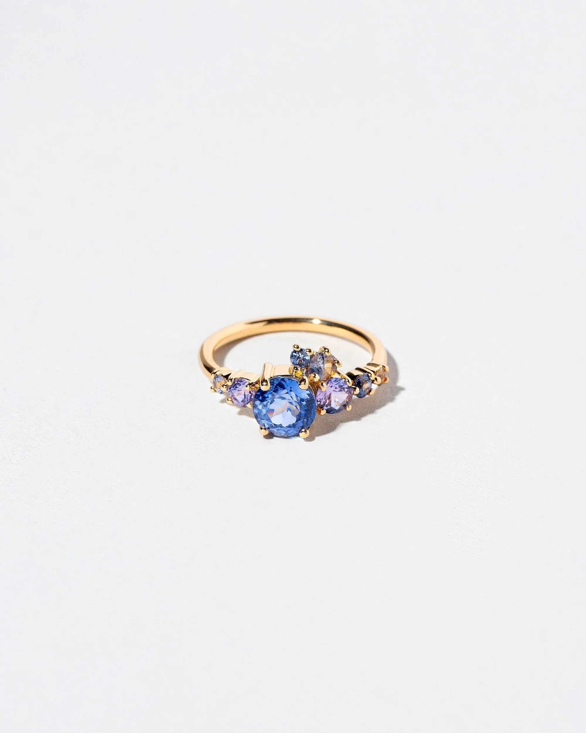 Luna Ring - Purple & Blue Sapphire