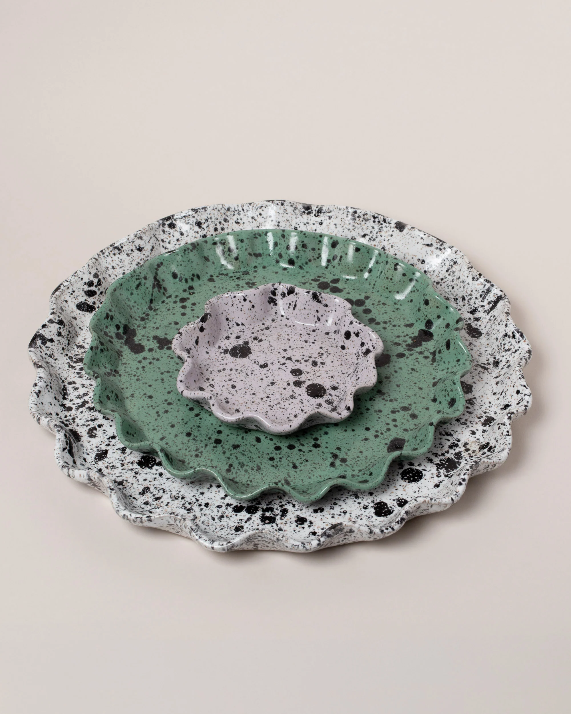 Ruffle Platter Set - Image 2