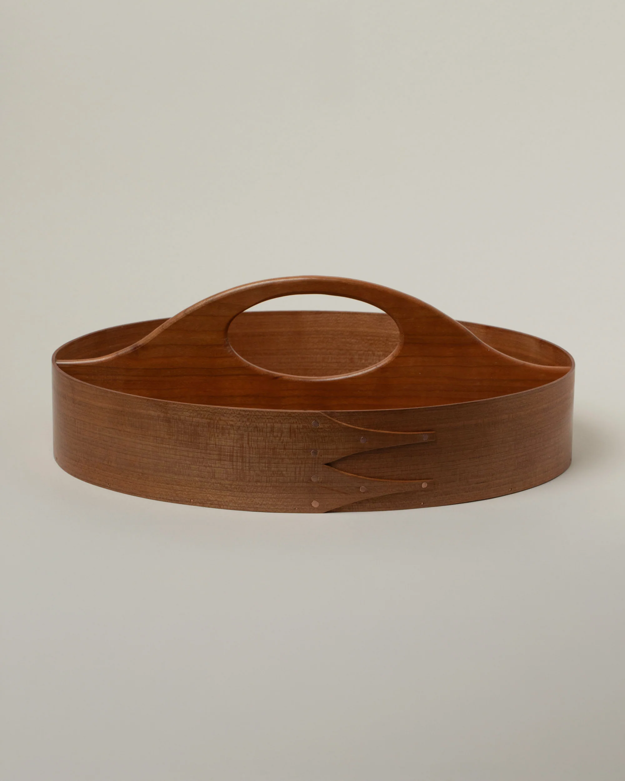 Cherry Wood Two-Sided Carrier