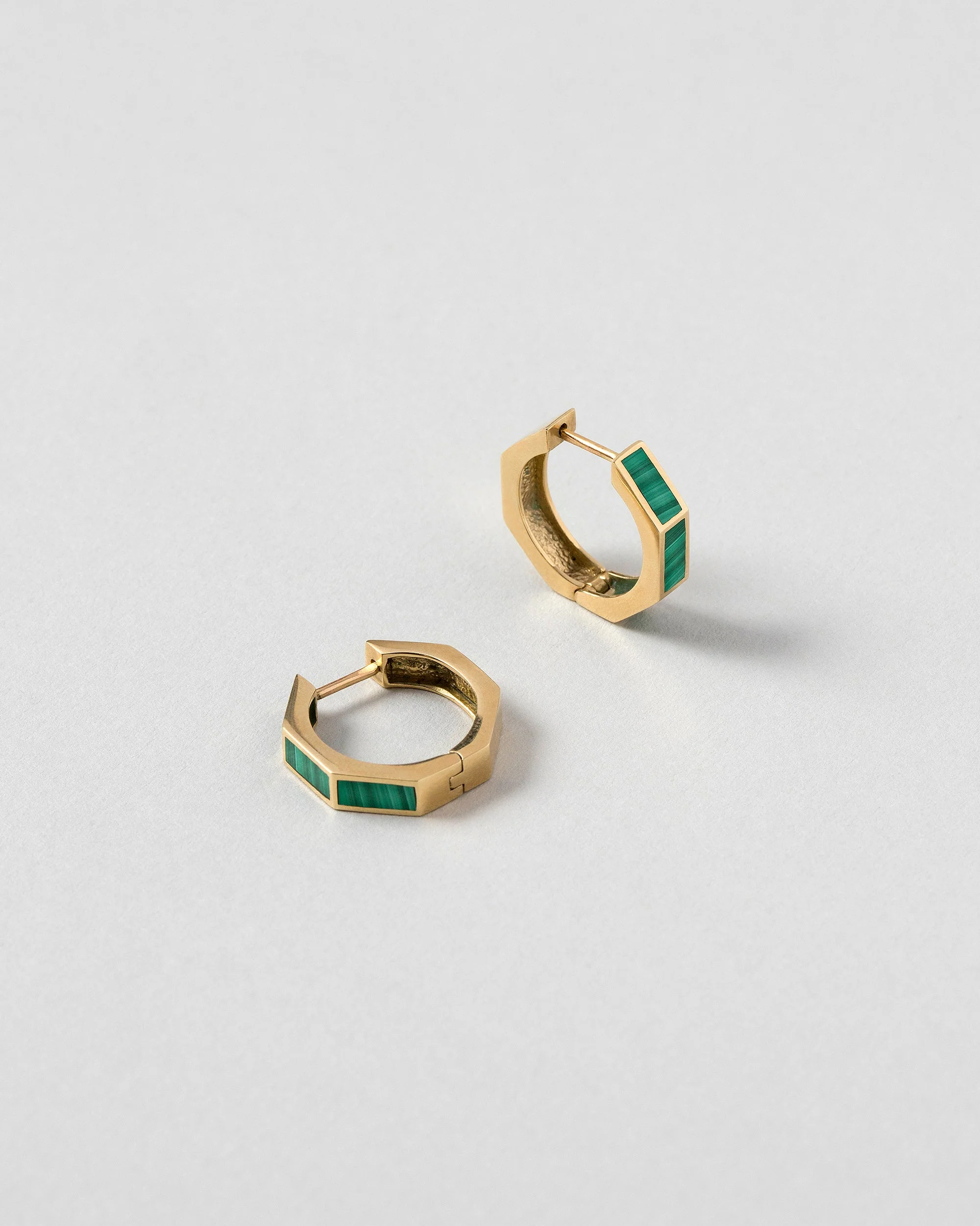 Segmented Hoop Earrings - Image 4