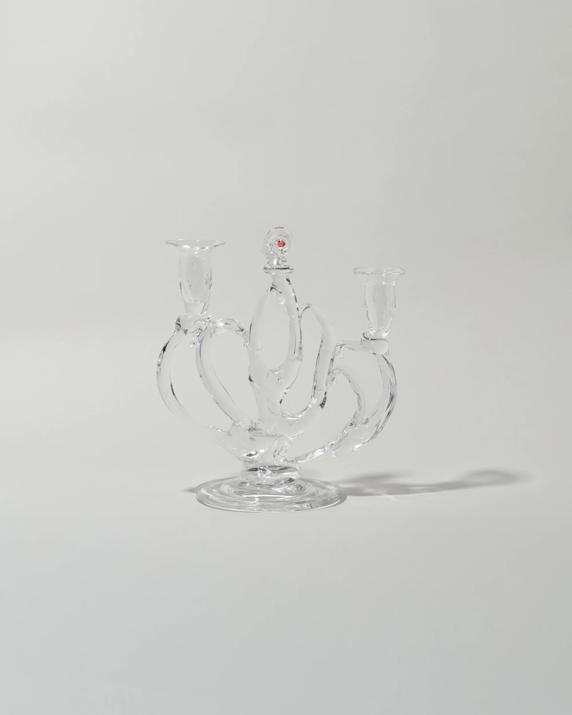 Glass Candelabra - Image 3