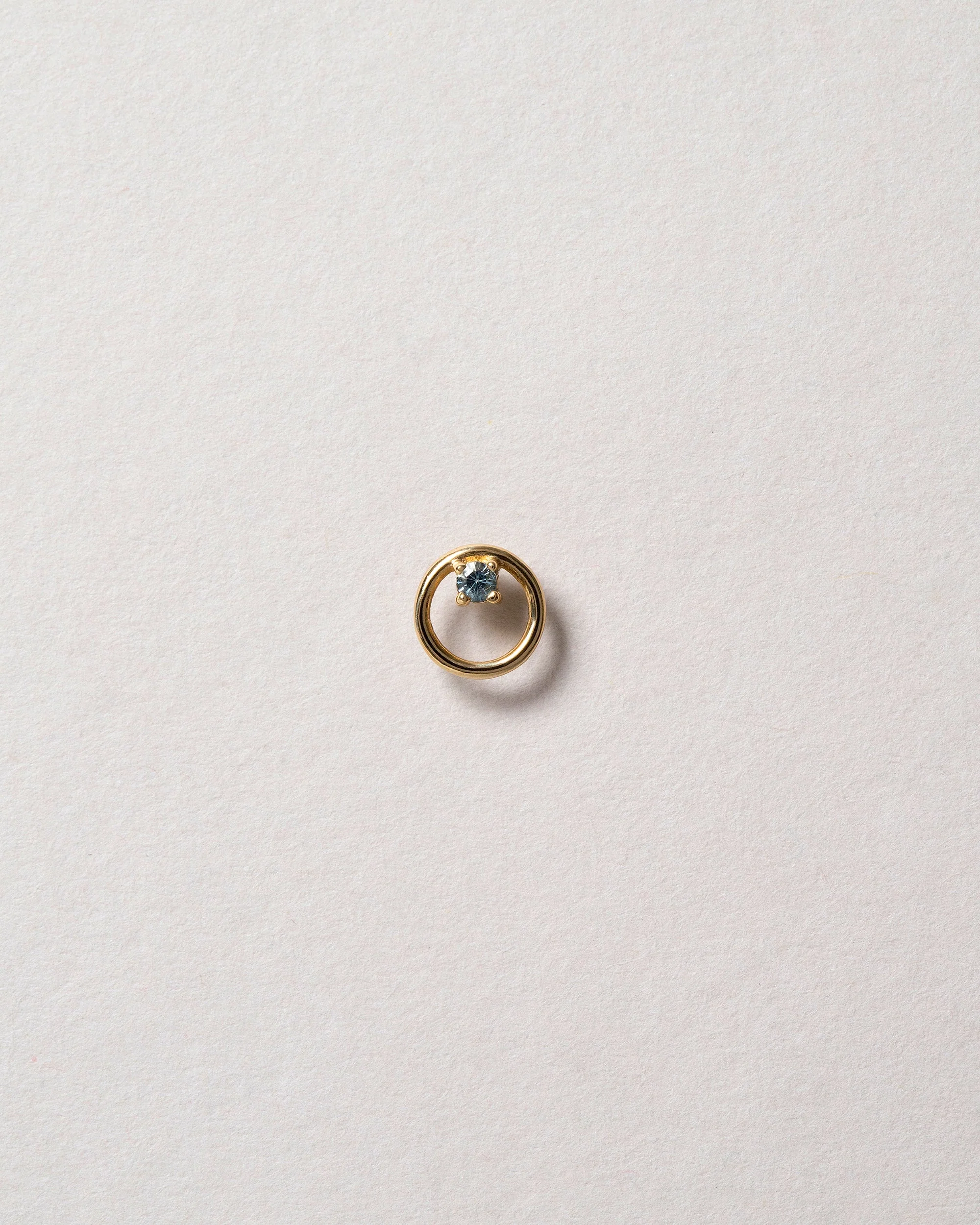 Full Moon Stud Earring Single - Image 3