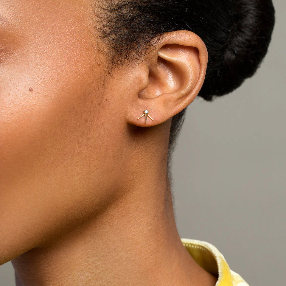 Sun Ray Stud Earring Single - Image 6