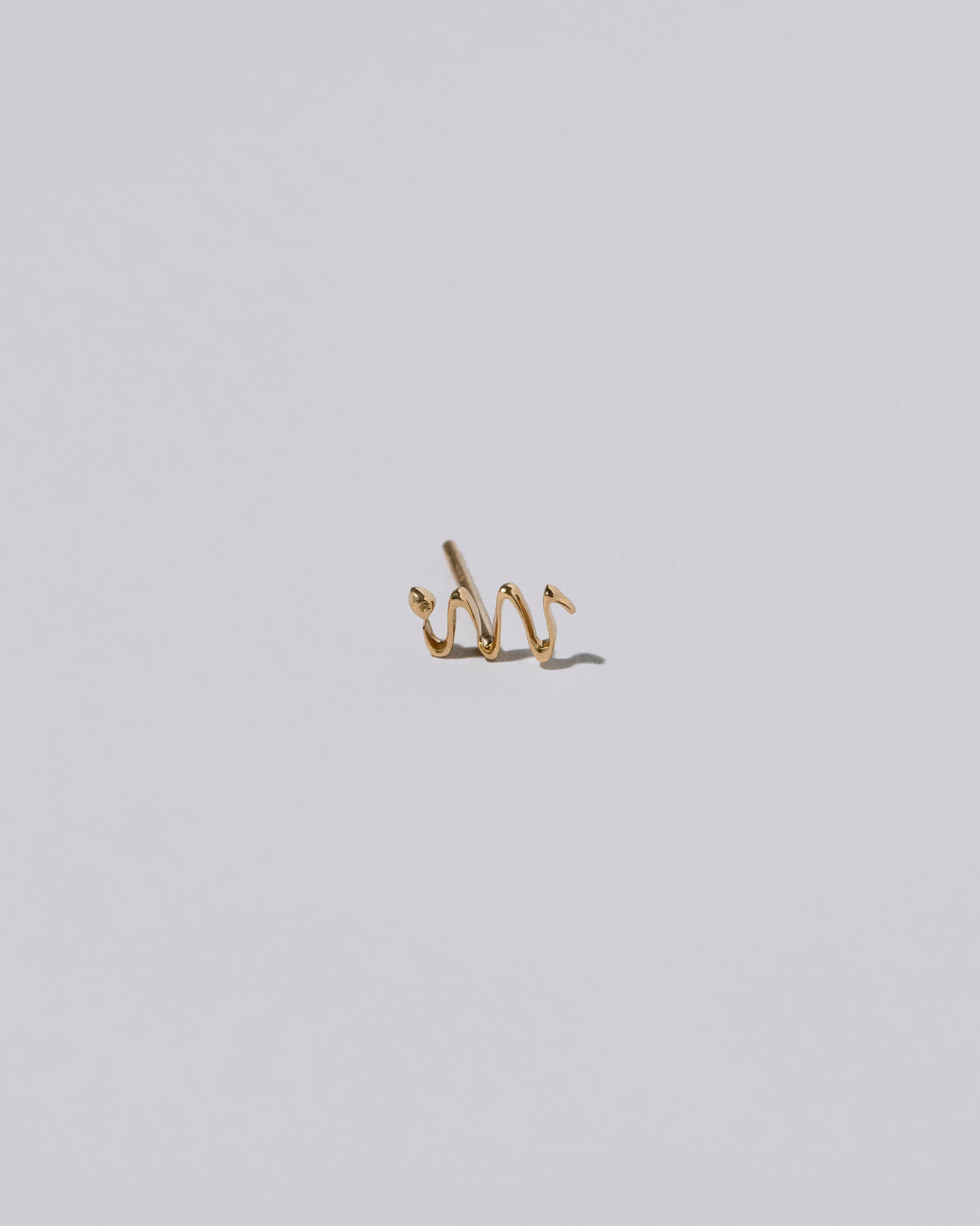 Snake Stud Earring Single - Image 4