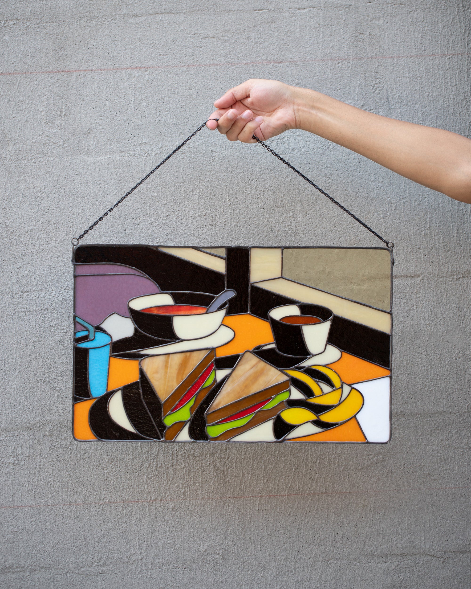 BLT & Chips Stained Glass