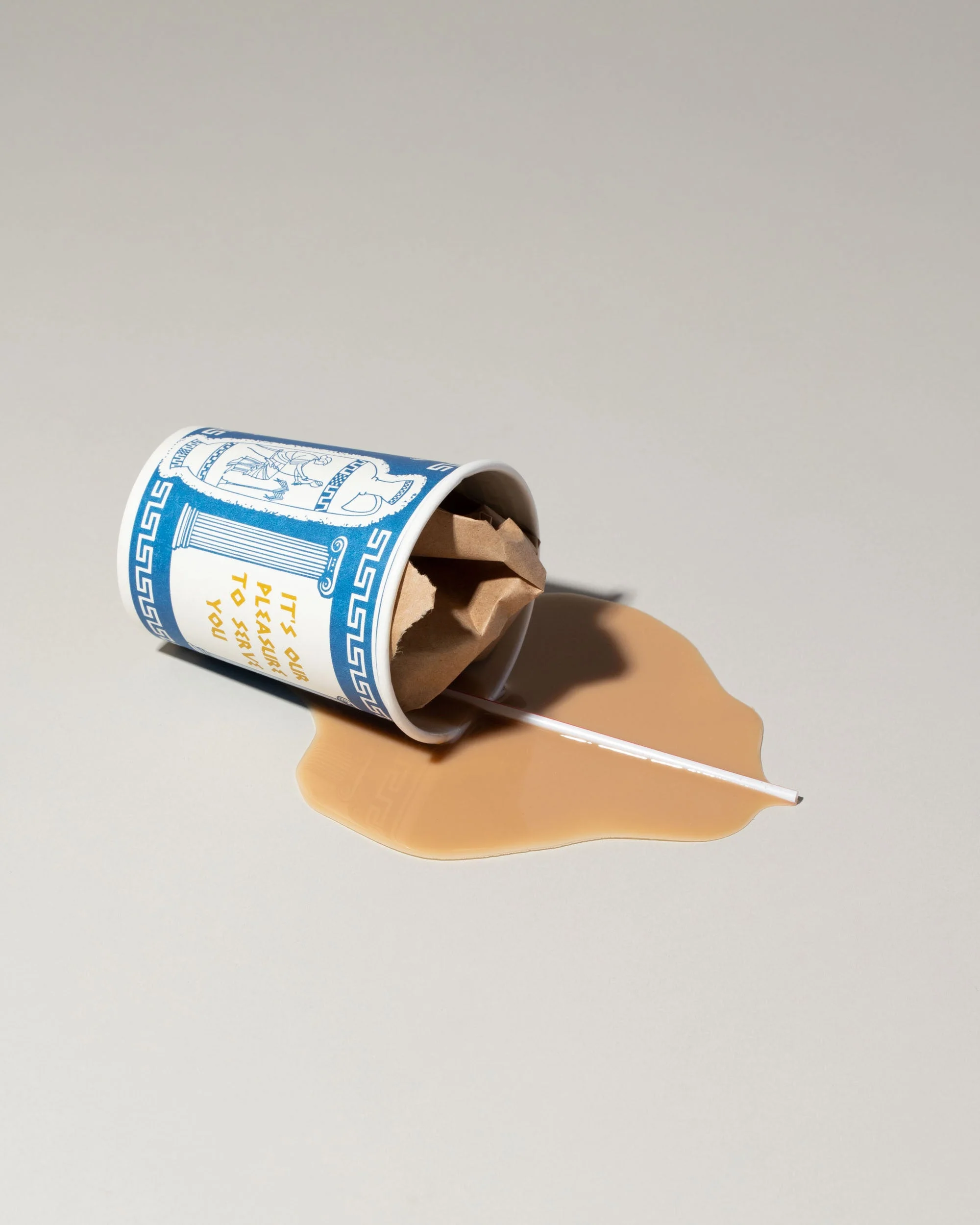 Faux Diner Coffee To-Go Spill - Image 2