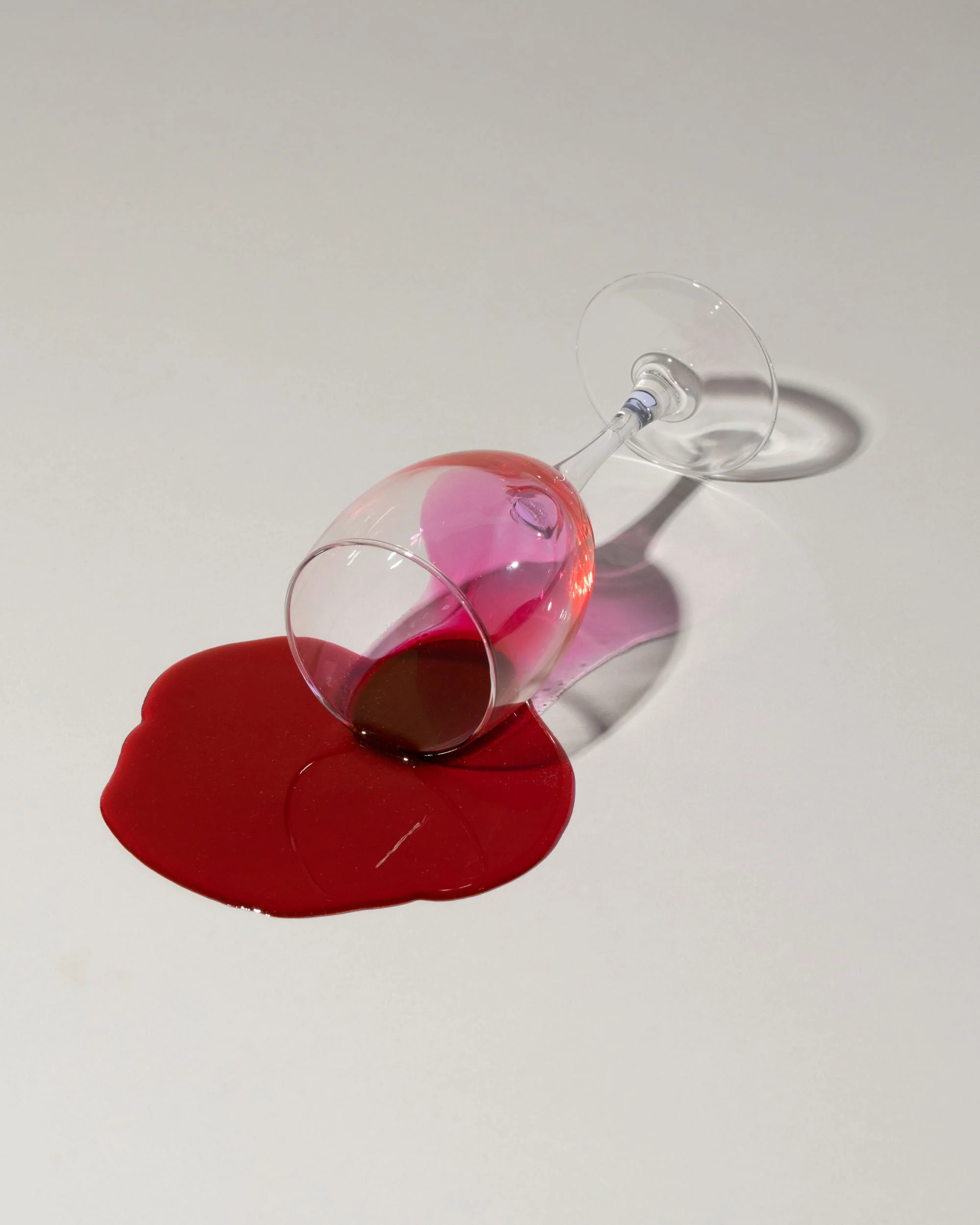 Faux Red Wine Spill - Image 2