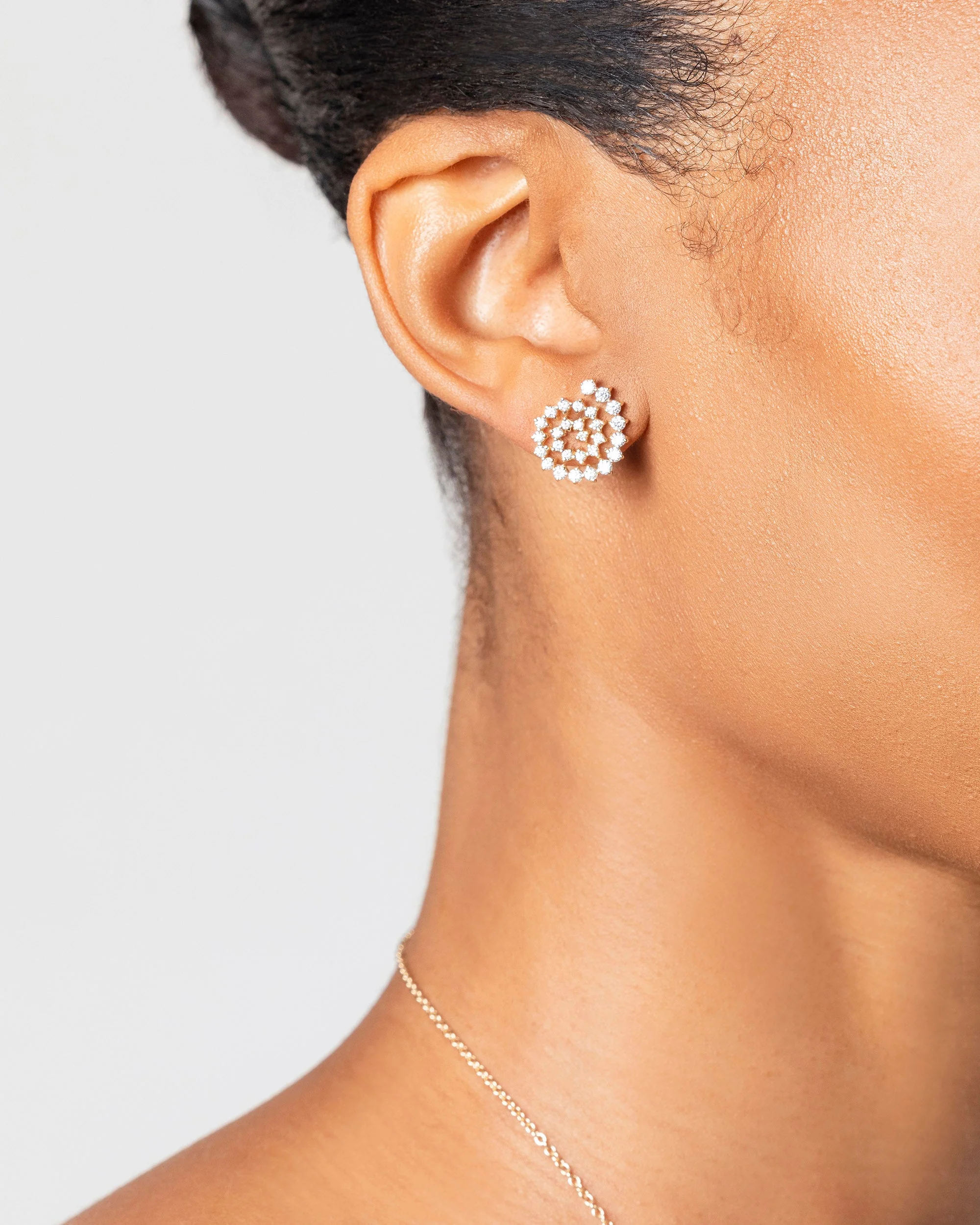 Spiral Stud Earring Single - Image 8