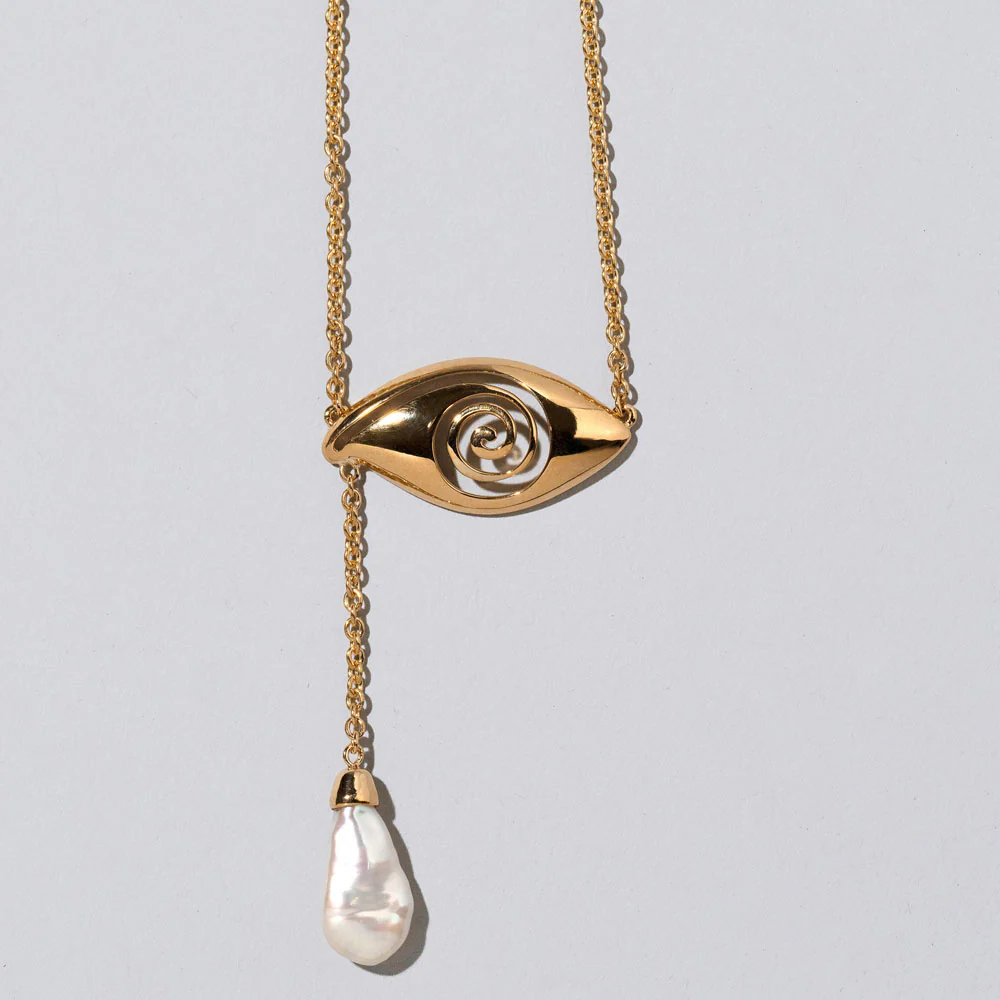 State Shifter Necklace - Pearl - Image 4