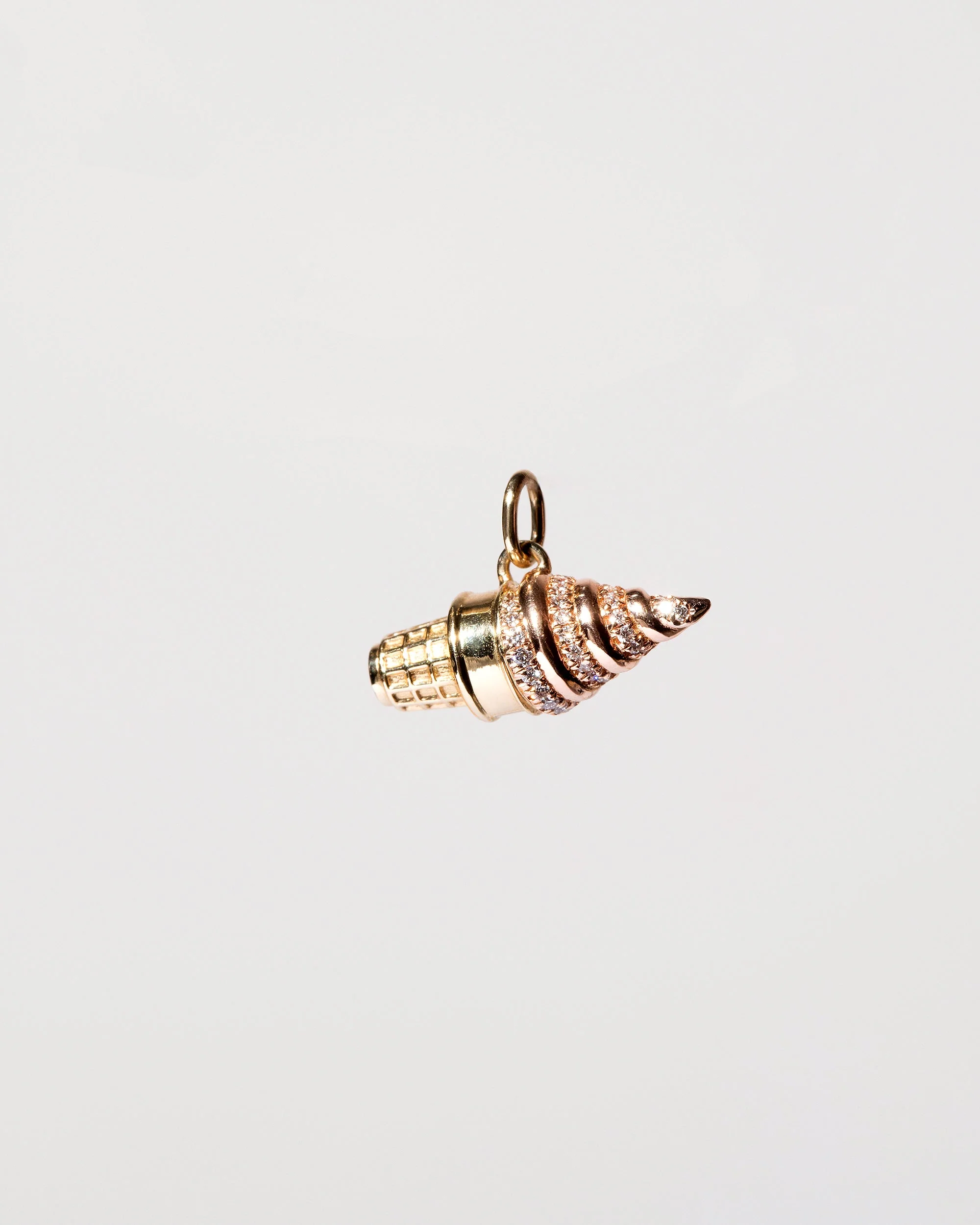 Strawberry & Vanilla Swirl Soft Serve Charm