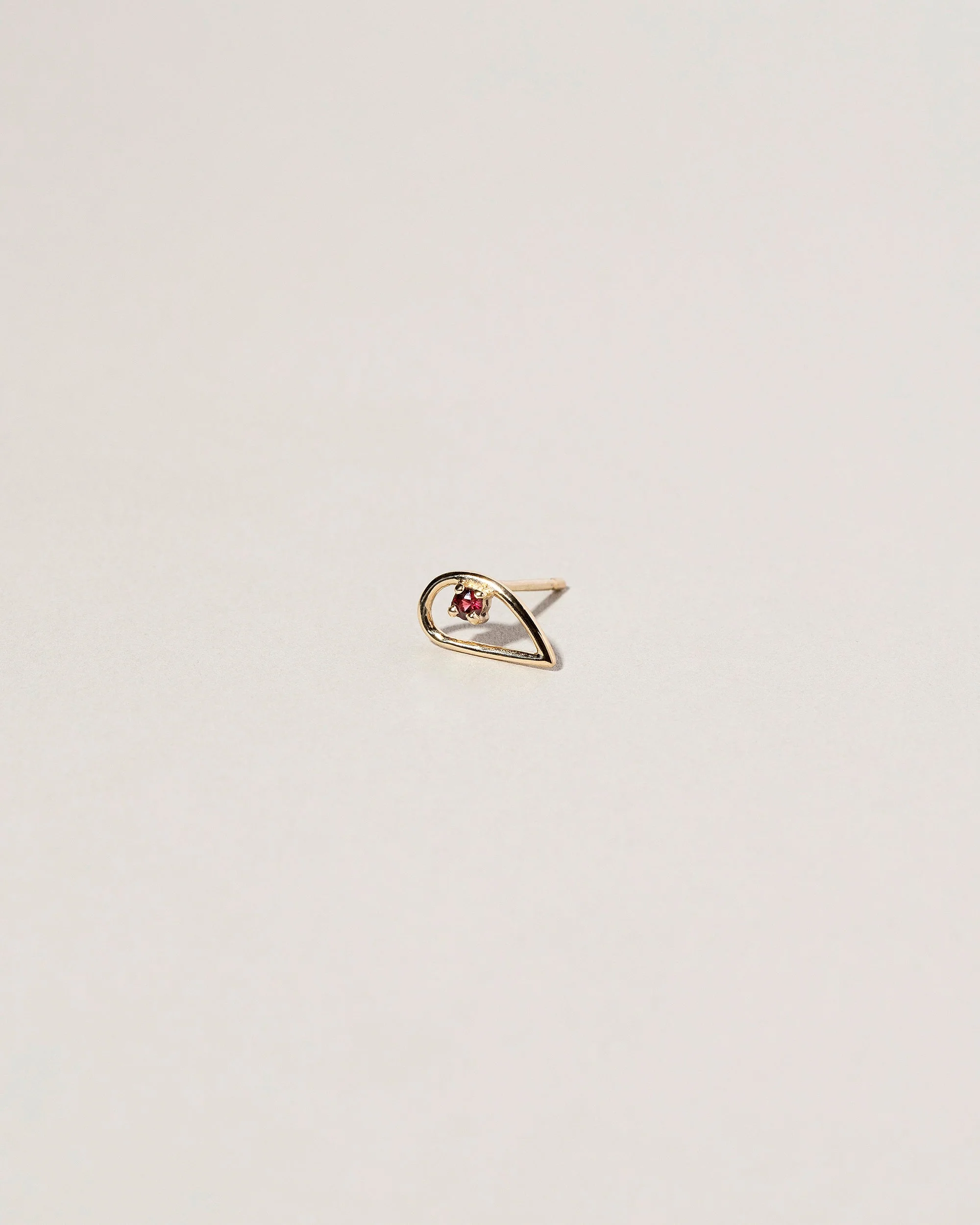 Sun Drop Stud Earring Single - Image 3