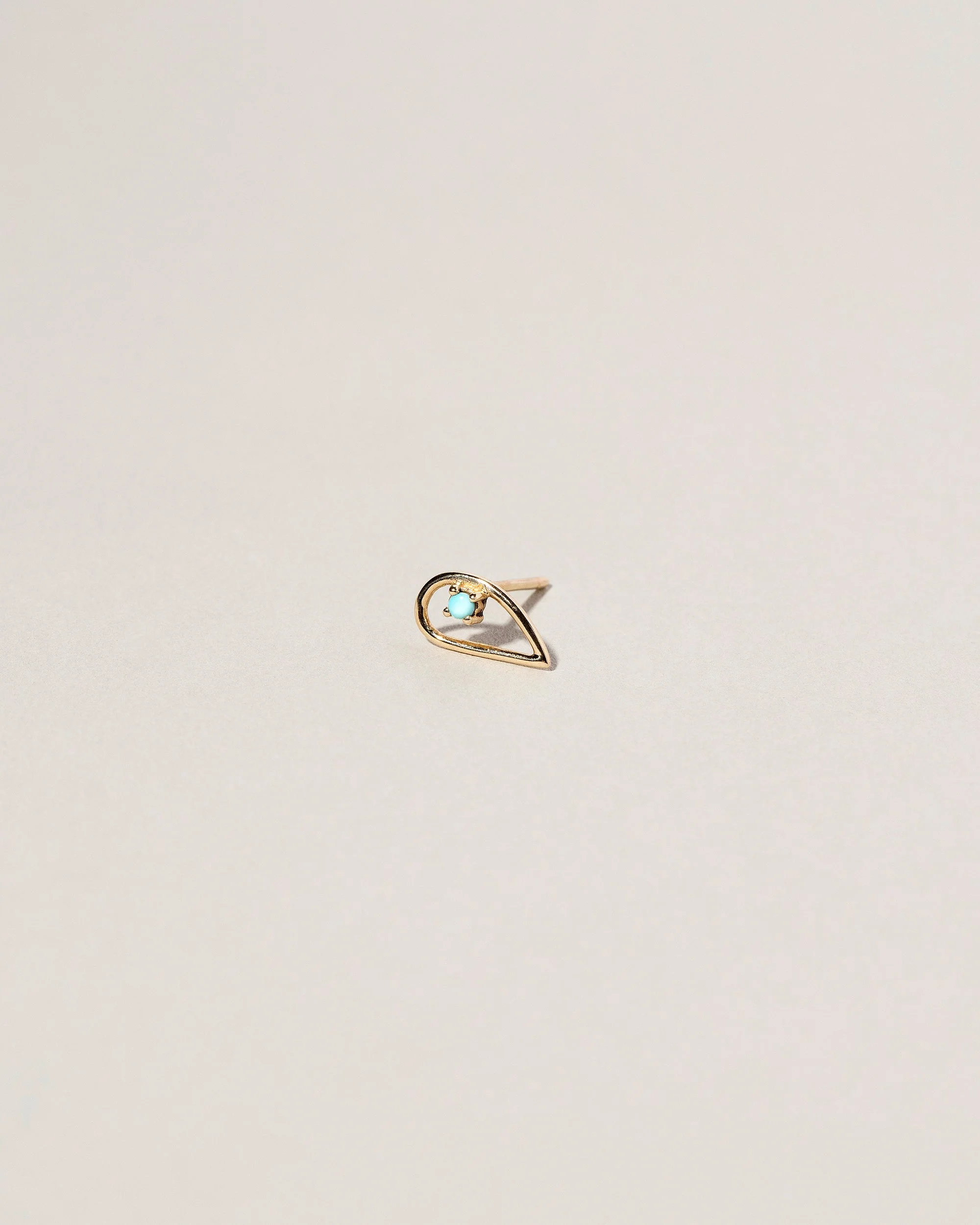 Sun Drop Stud Earring Single - Image 4