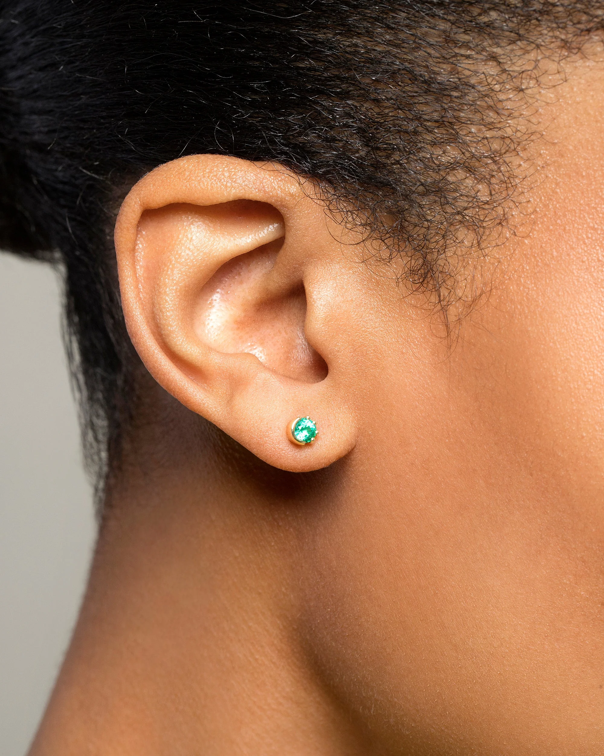 Sun & Moon Stud Earrings - Image 6