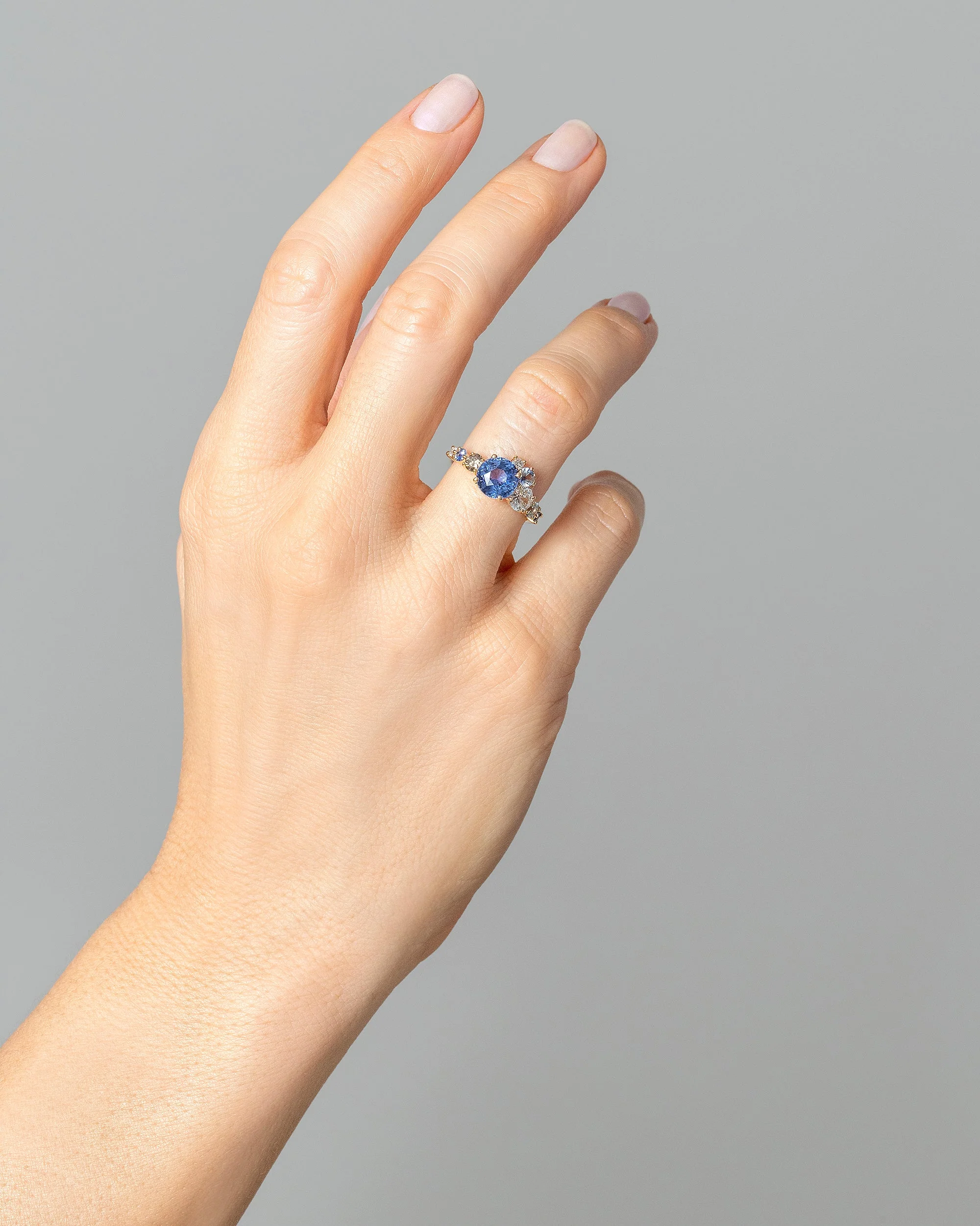 Super Luna Ring - Blue Sapphire - Image 5