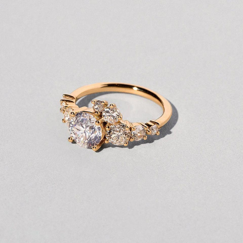 Super Luna Ring - White Diamond - Image 4