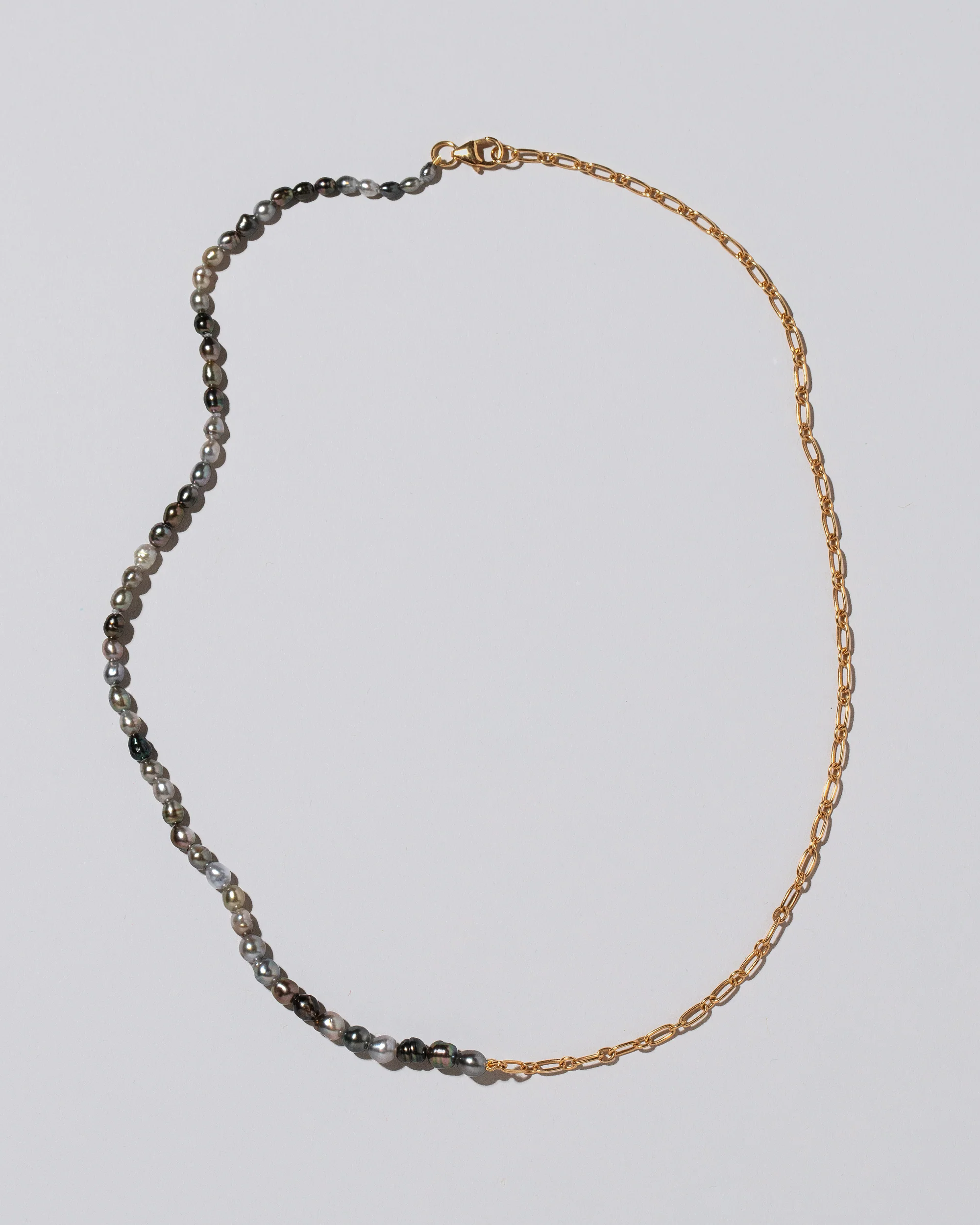 Tahitian Pearl Small Oval Necklace