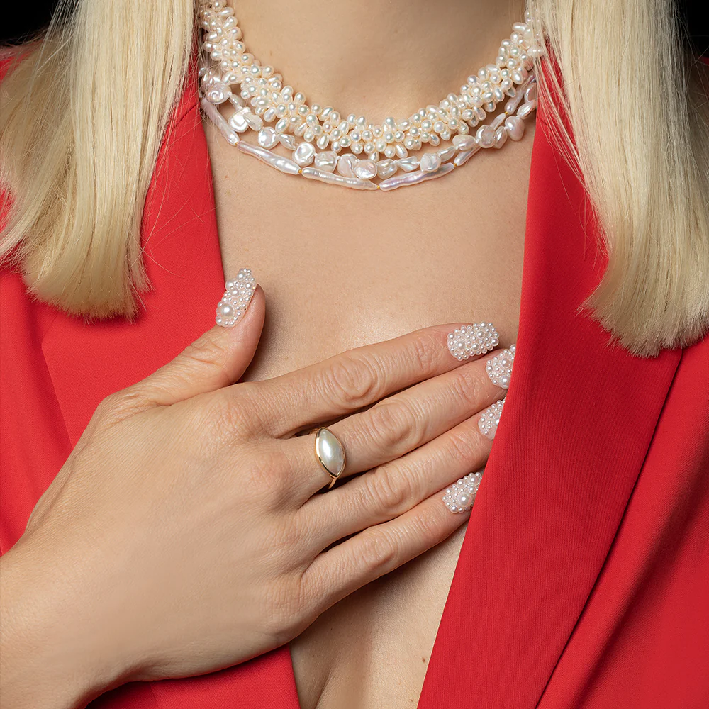 Tern Pearl Necklace - Image 4