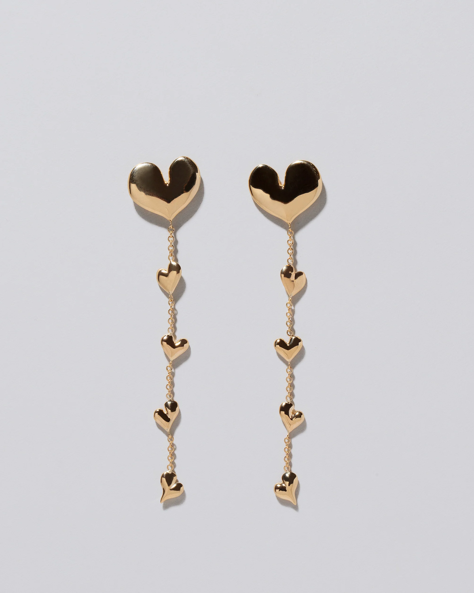 Thousand & One Night Heart Shoulder Duster Earrings