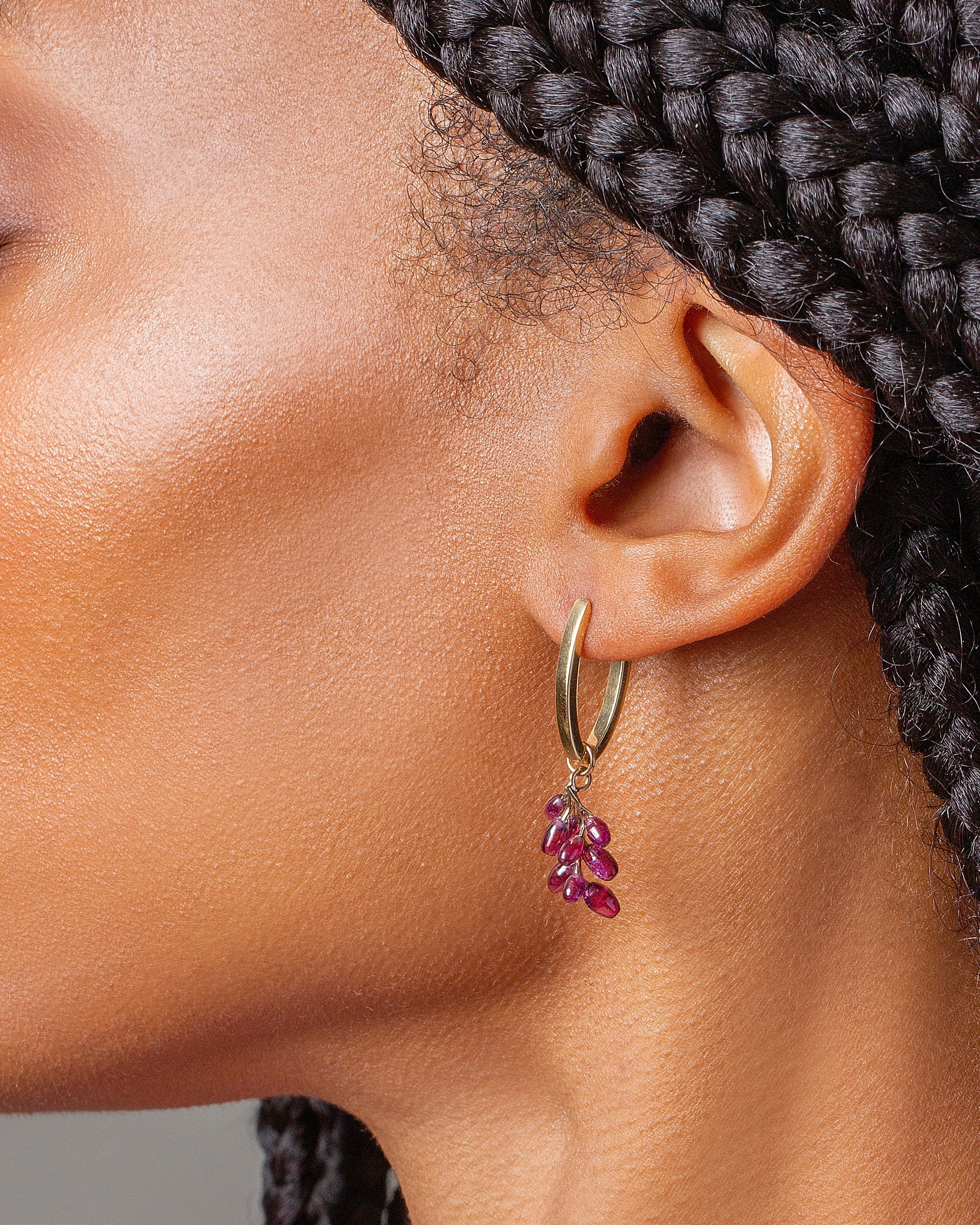 Tiny Loop Hoop Earrings - Image 10