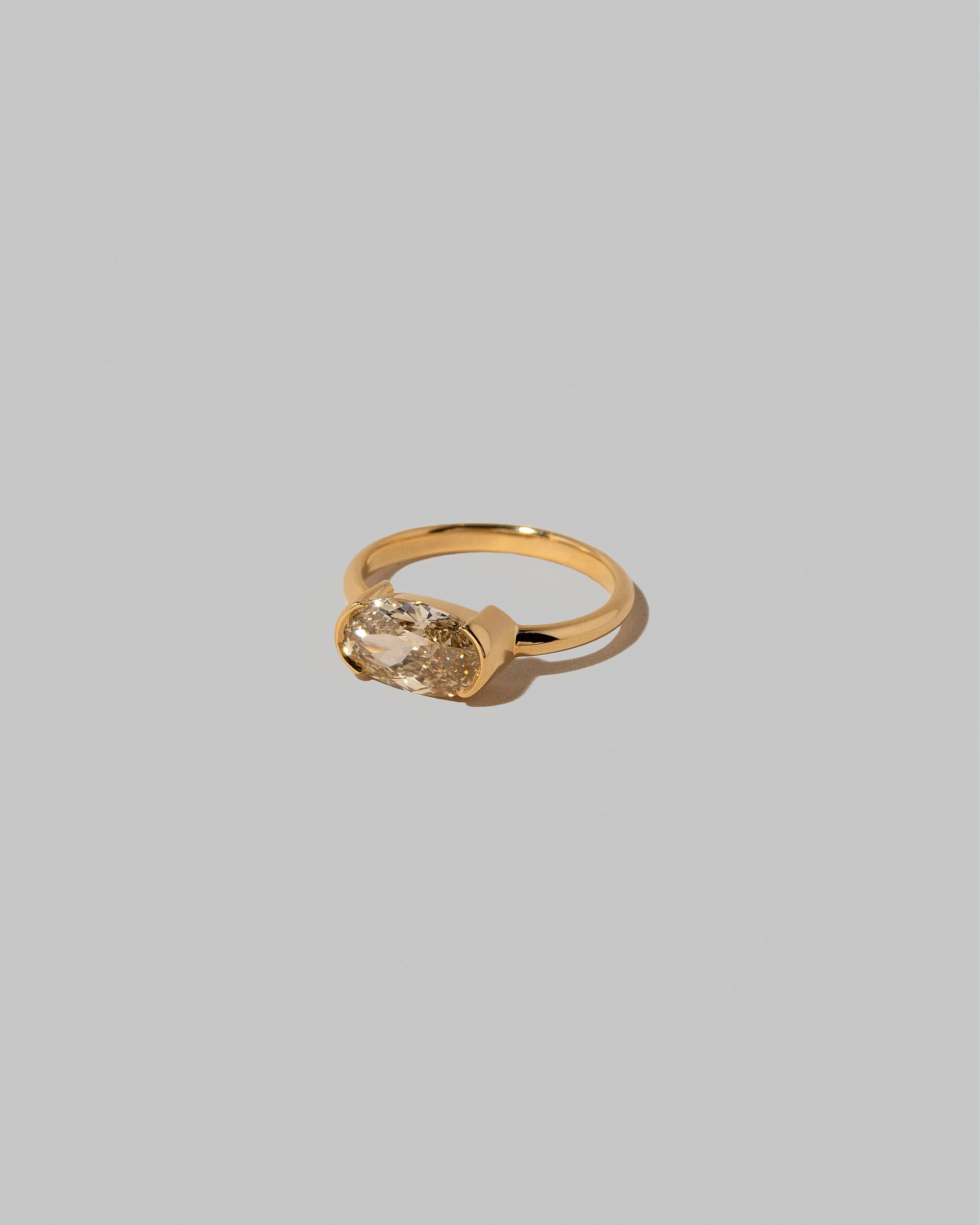 Transformation Ring - Oval Brown Diamond - Image 2