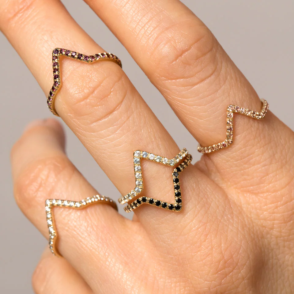 Triangle Band - Pavé - Image 8
