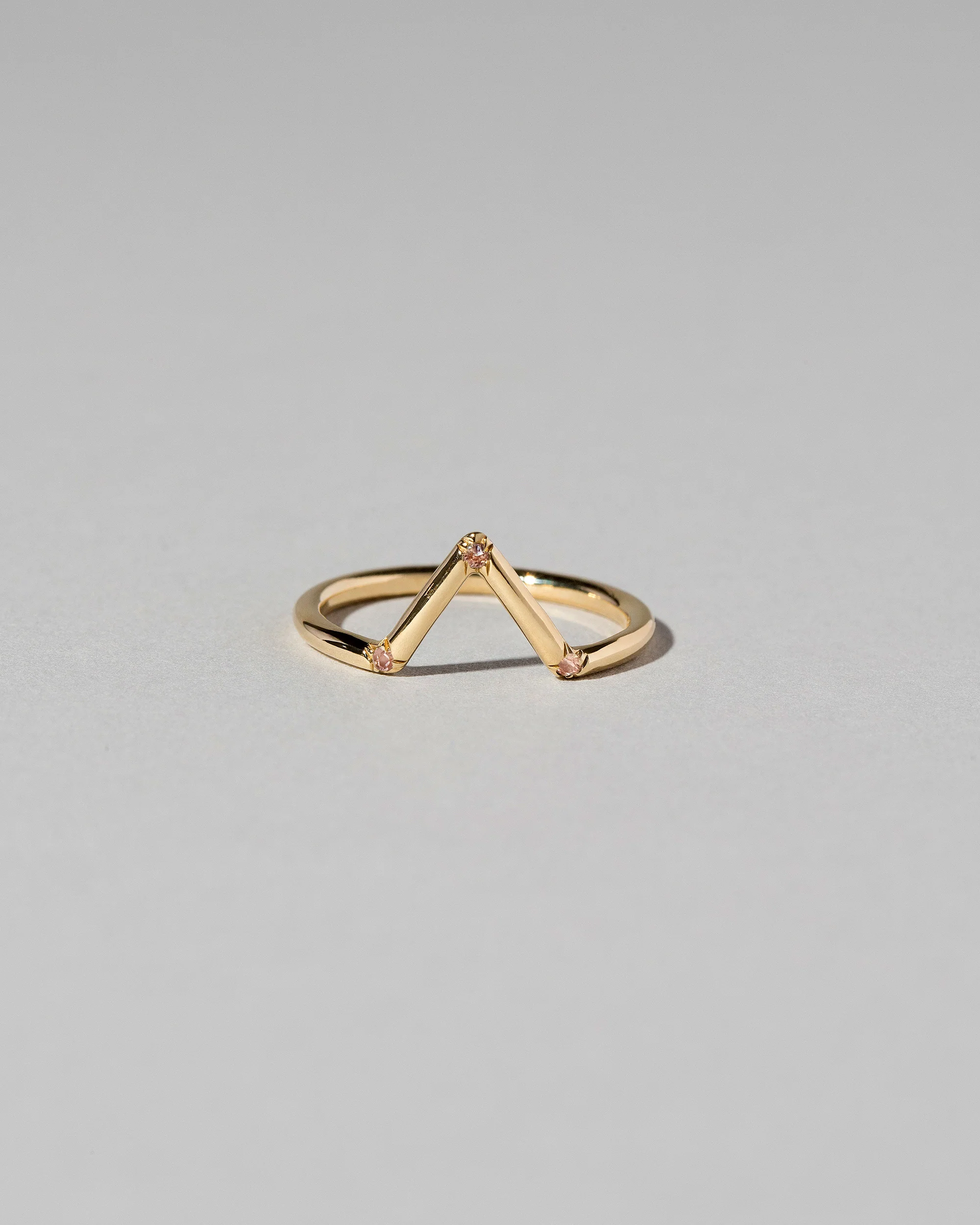 Triangle Band - Three Stone - Image 3
