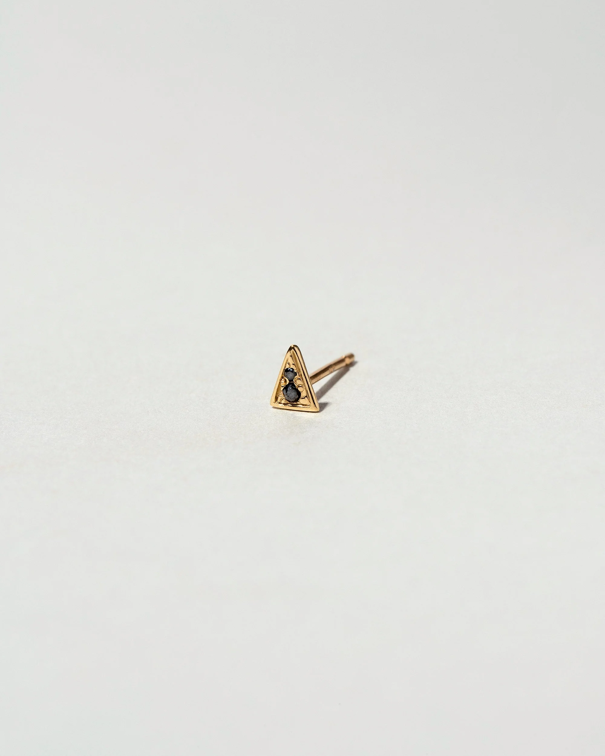 Triangle Stud Earring Single - Image 3